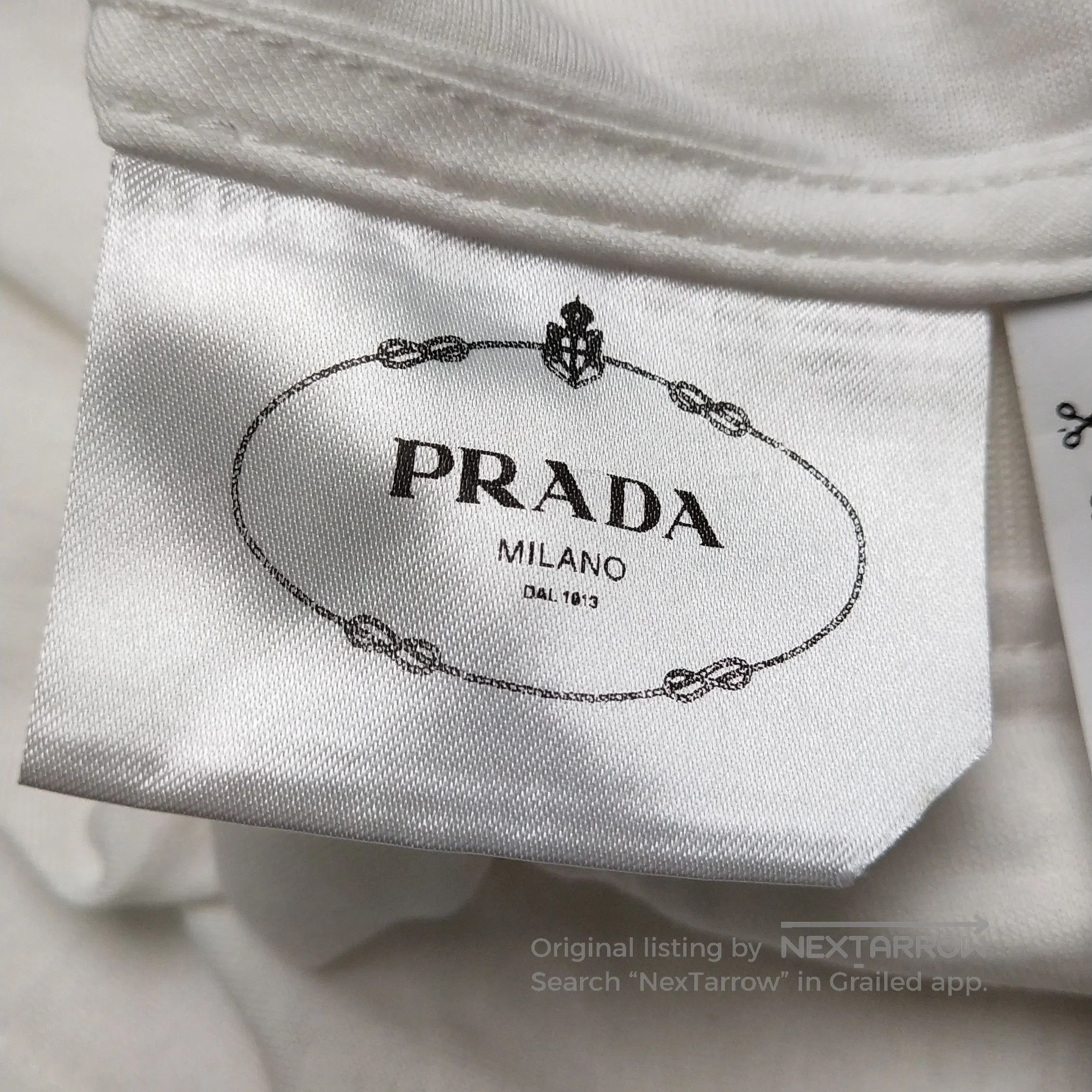 Prada Colorful Cotton Print Hooded Cape .