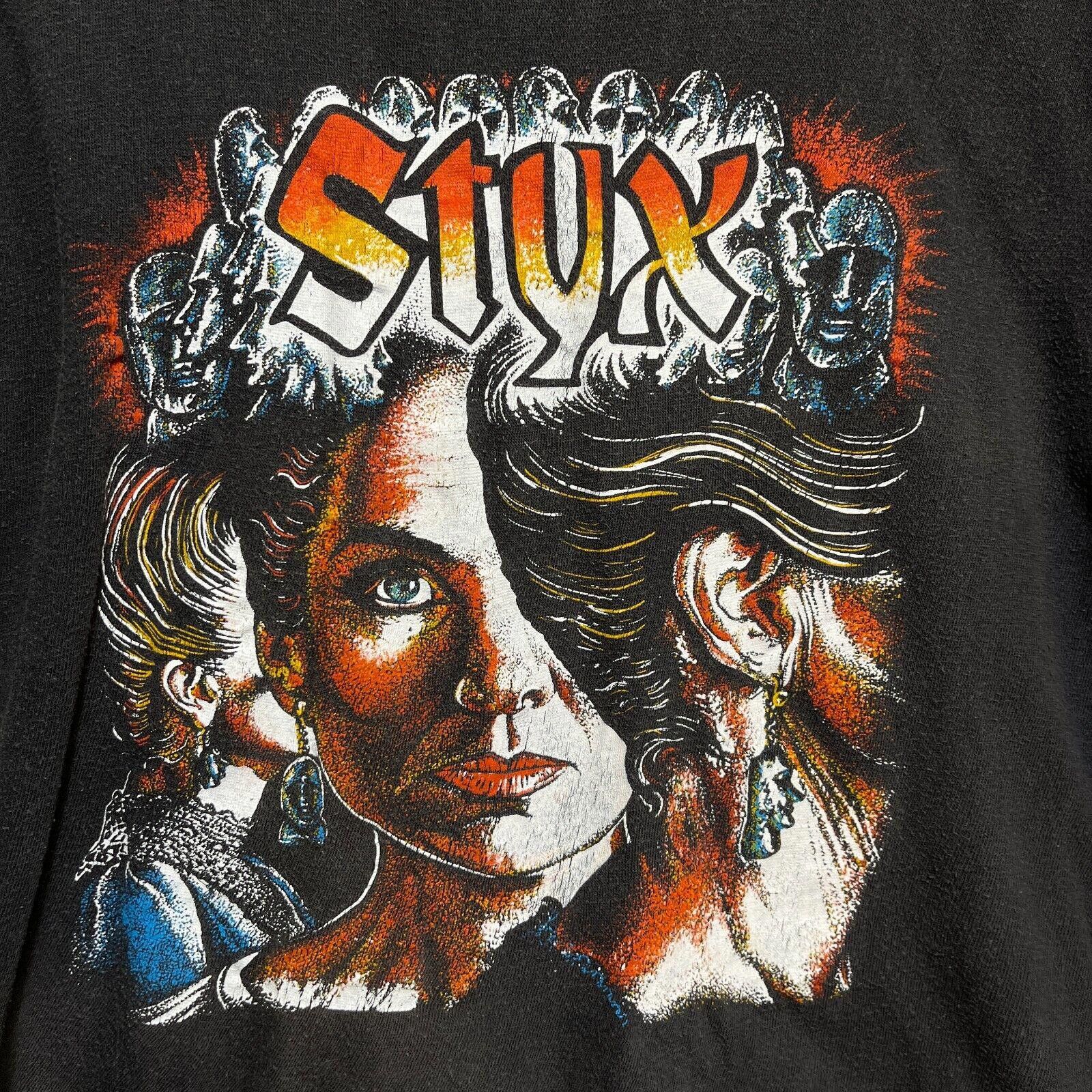 Vintage Vintage 70s Styx Man of Miracles T-shirt L Wizard Graphic Size US L / EU 52-54 / 3 - 4 Thumbnail