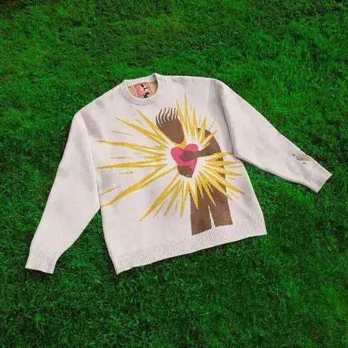 Other Aesthetics Cartoon Anime Sweater Size US L / EU 52-54 / 3 - 1 Thumbnail