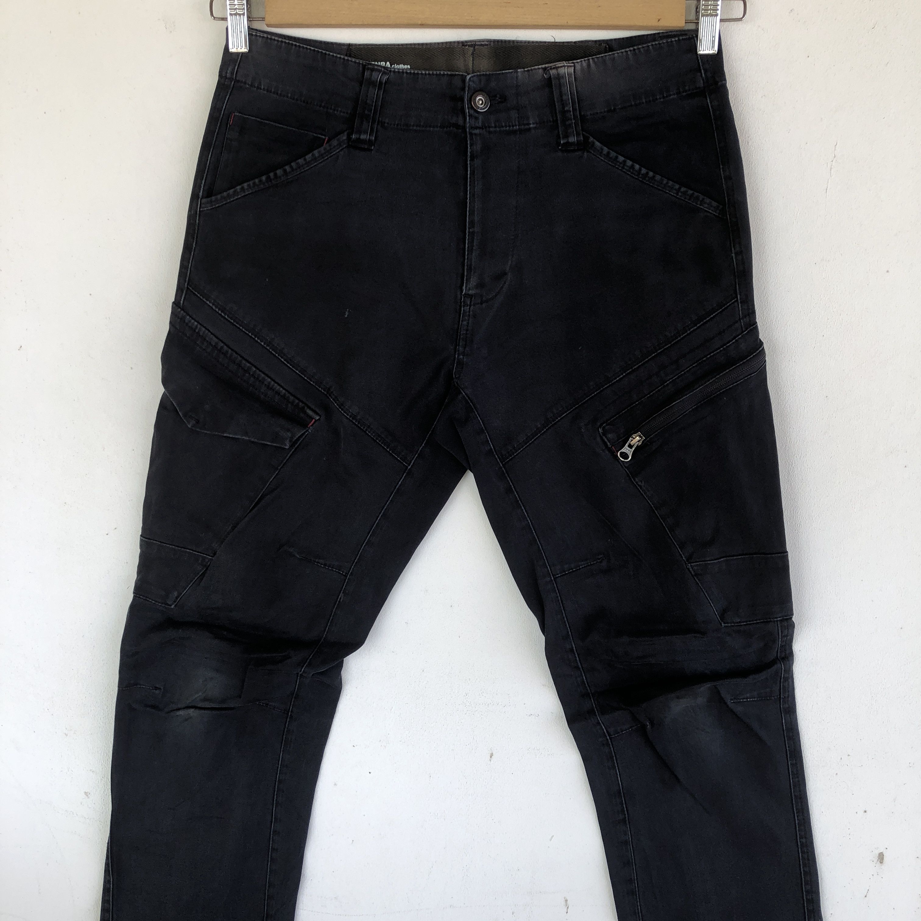 Japanese Brand Vintage Japanese Cargo Pants Multi Pocket Utility Trousers Size US 32 / EU 48 - 3 Thumbnail