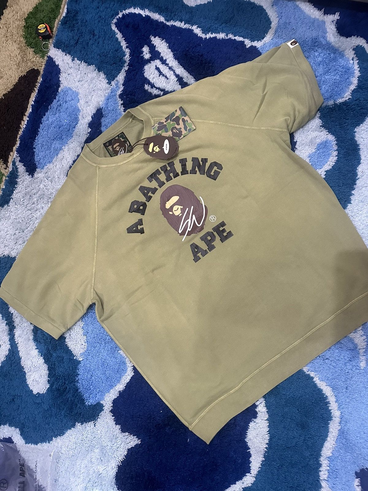 Bape Bape x Sean Wotherspoon Sweat Tee Size US L / EU 52-54 / 3 - 1 Thumbnail