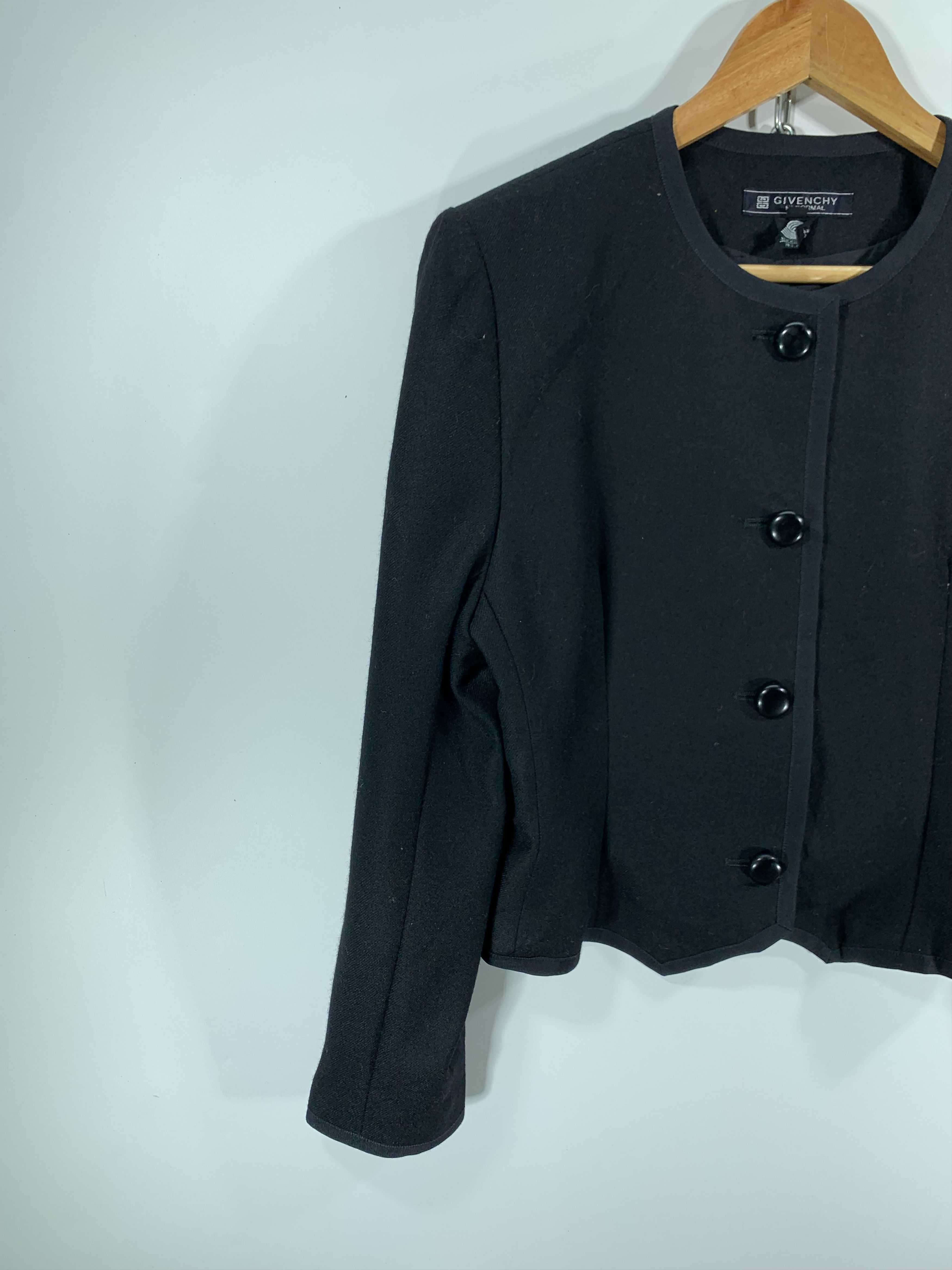 Designer × Givenchy ⚡️Givenchy Wool Jacket Size M / US 6-8 / IT 42-44 - 3 Thumbnail