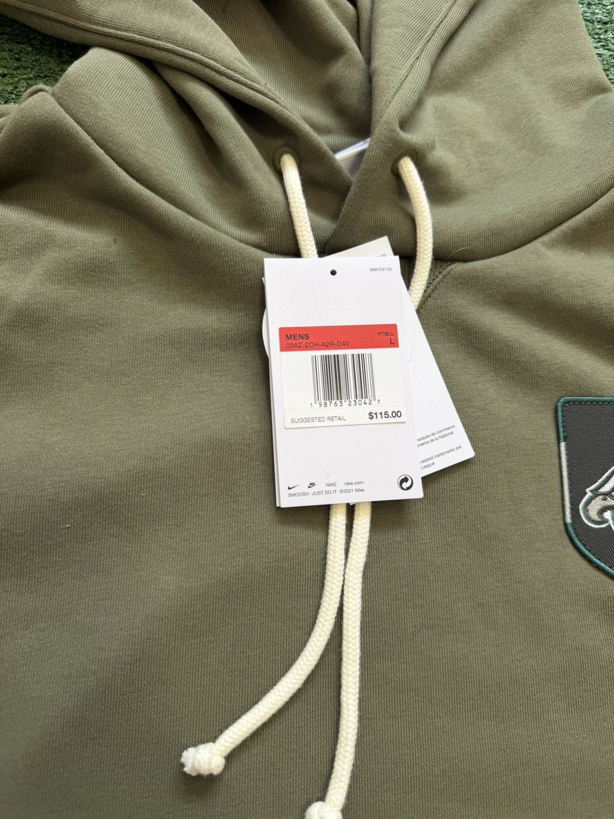Nike Nike Philadelphia Eagles 2025 Salute to Service Hoodie Size US L / EU 52-54 / 3 - 2 Thumbnail