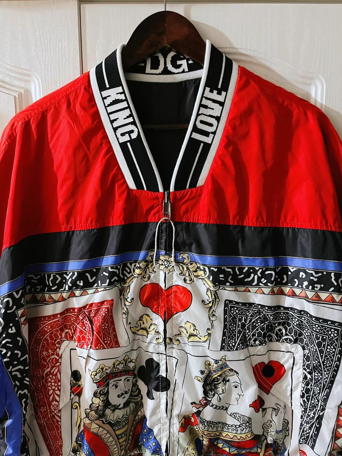 Dolce & Gabbana D&G Red Heart K Poker Double-Face Star Runway 50 Size US M / EU 48-50 / 2 - 3 Thumbnail