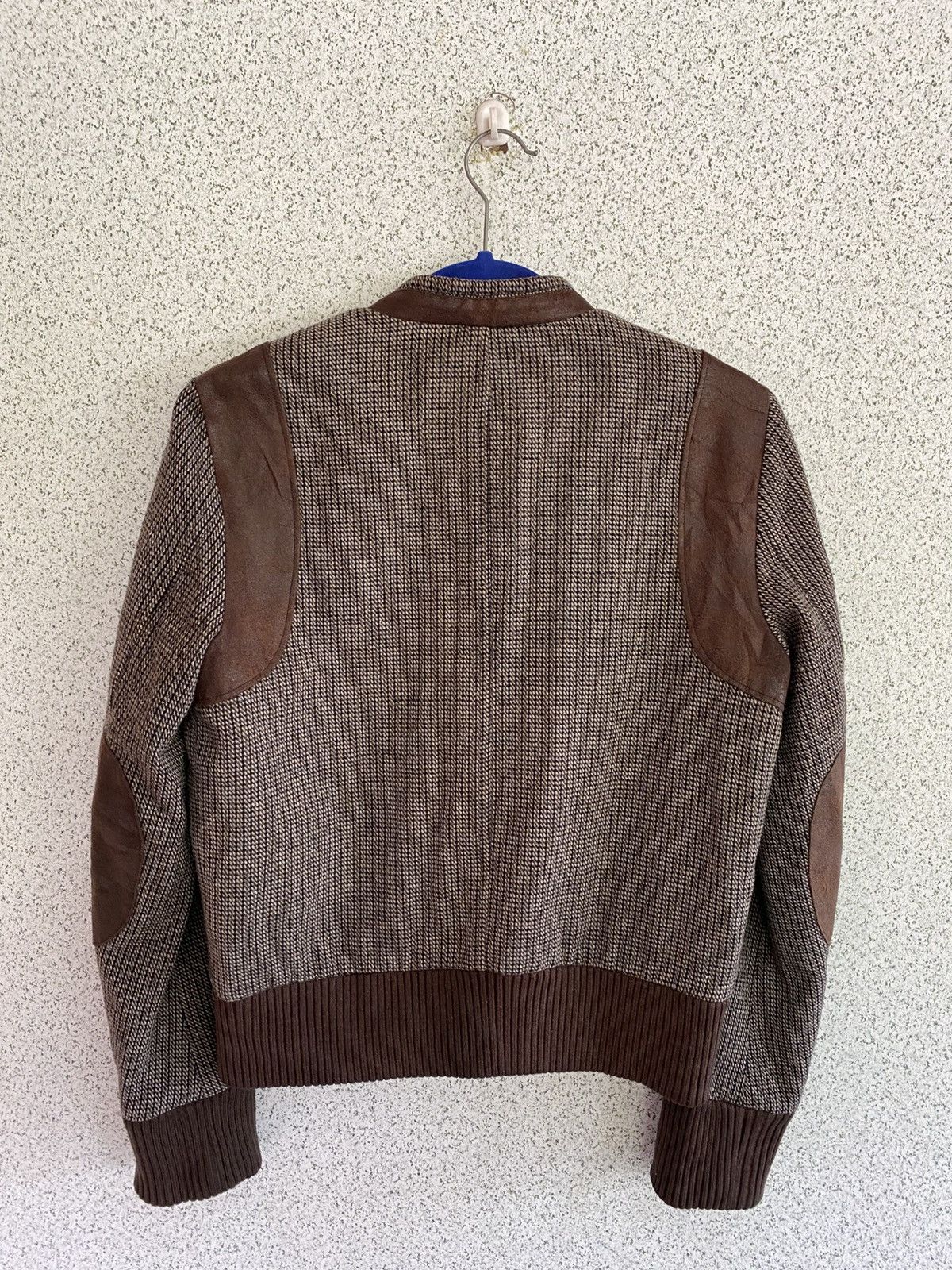 Japanese Brand BNX Brown Tweed Leather Trim Jacket – Gorpcore / VTG 90 Euro Size S / US 4 / IT 40 - 13 Thumbnail