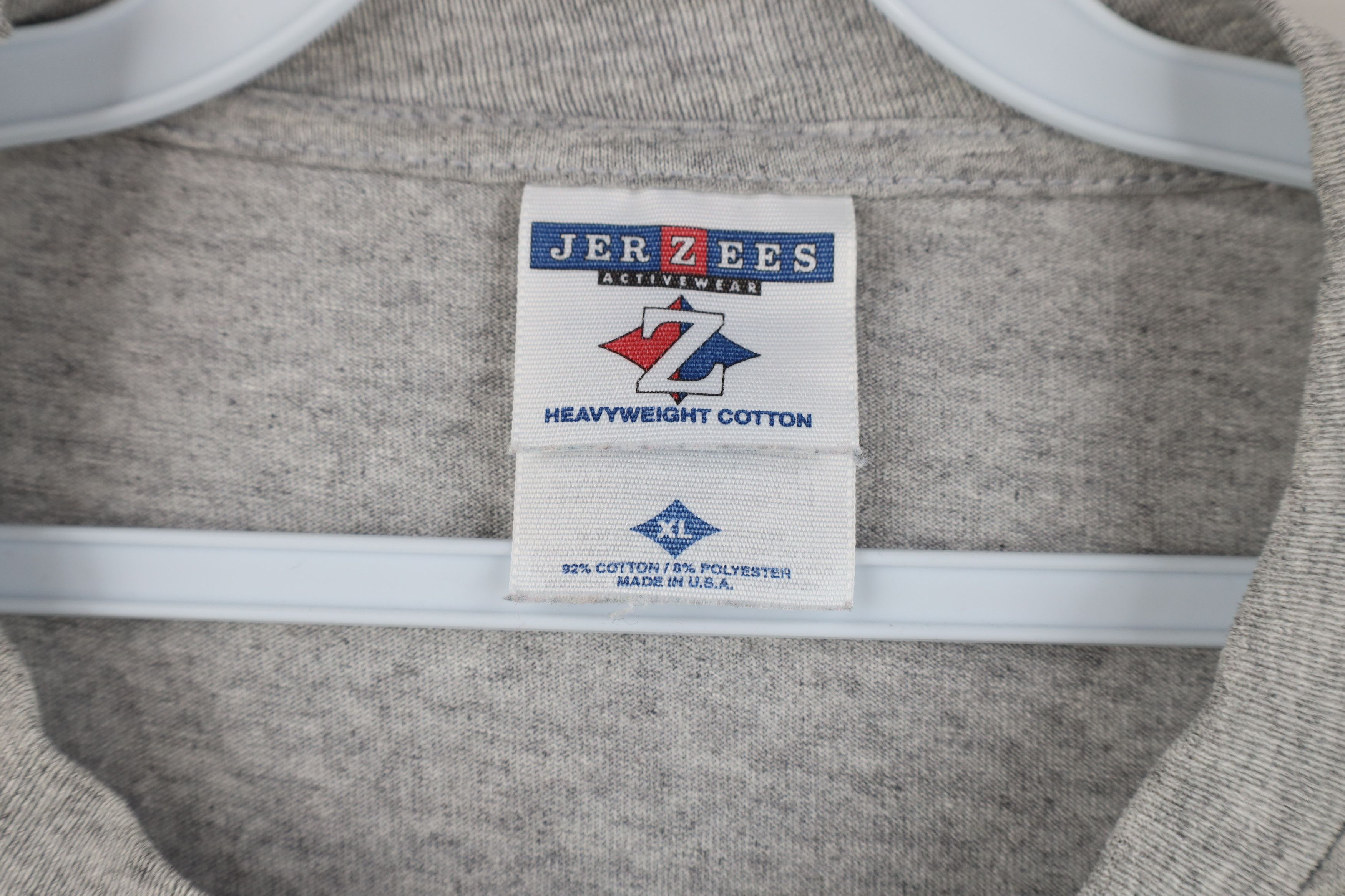 Vintage Vintage 90s Streetwear Pocket T-Shirt Heather Gray USA Size US XL / EU 56 / 4 - 7 Thumbnail