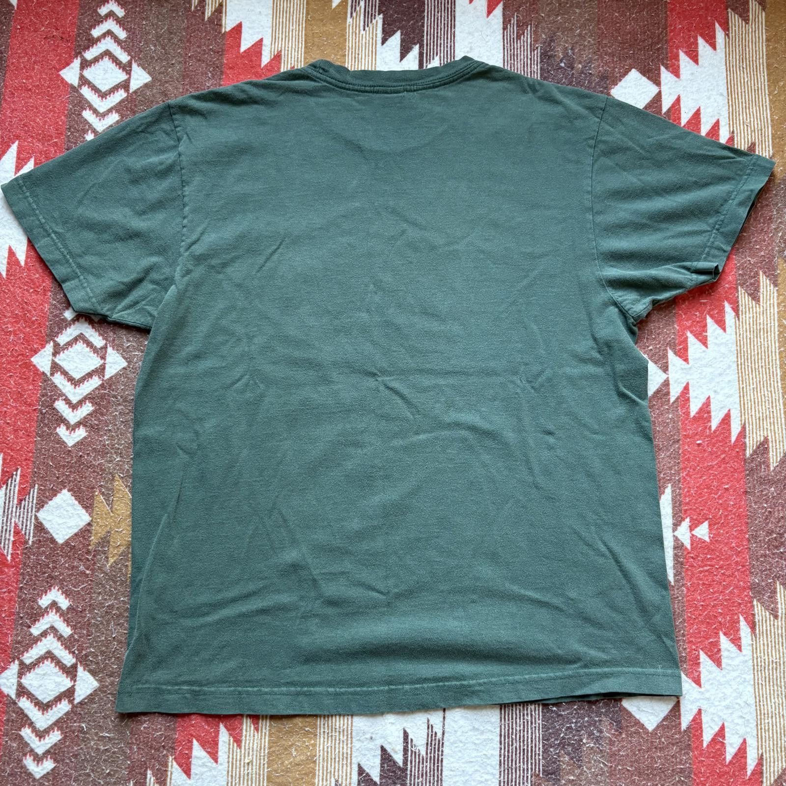 Old Navy Vintage Y2K Forest Green Old Navy Grunge Skater Shirt Size US M / EU 48-50 / 2 - 5 Thumbnail
