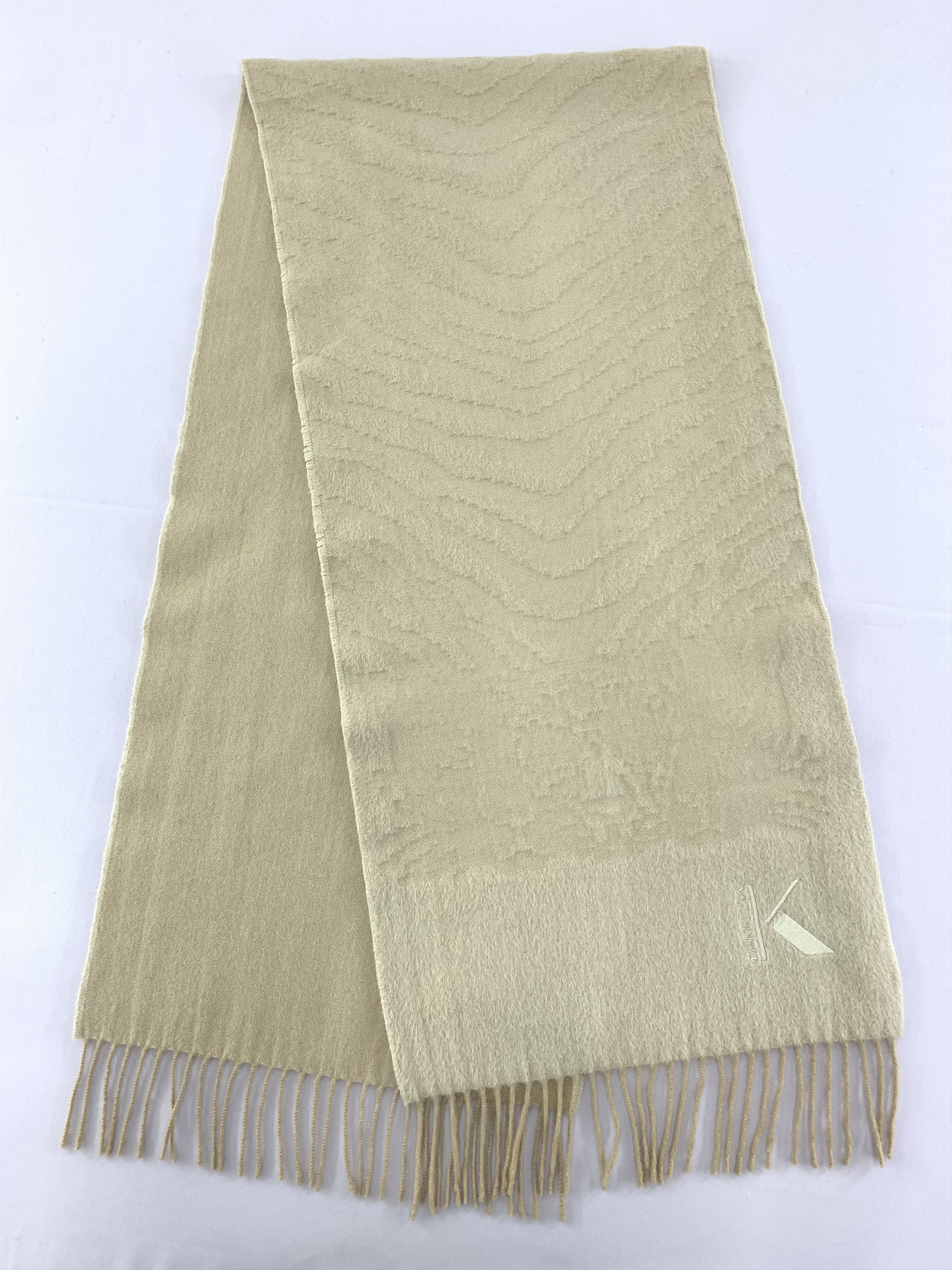 Krizia Uomo Krizia Scarf Cashmere Muffler Neck Wrap BL4068 Size ONE SIZE - 2 Thumbnail