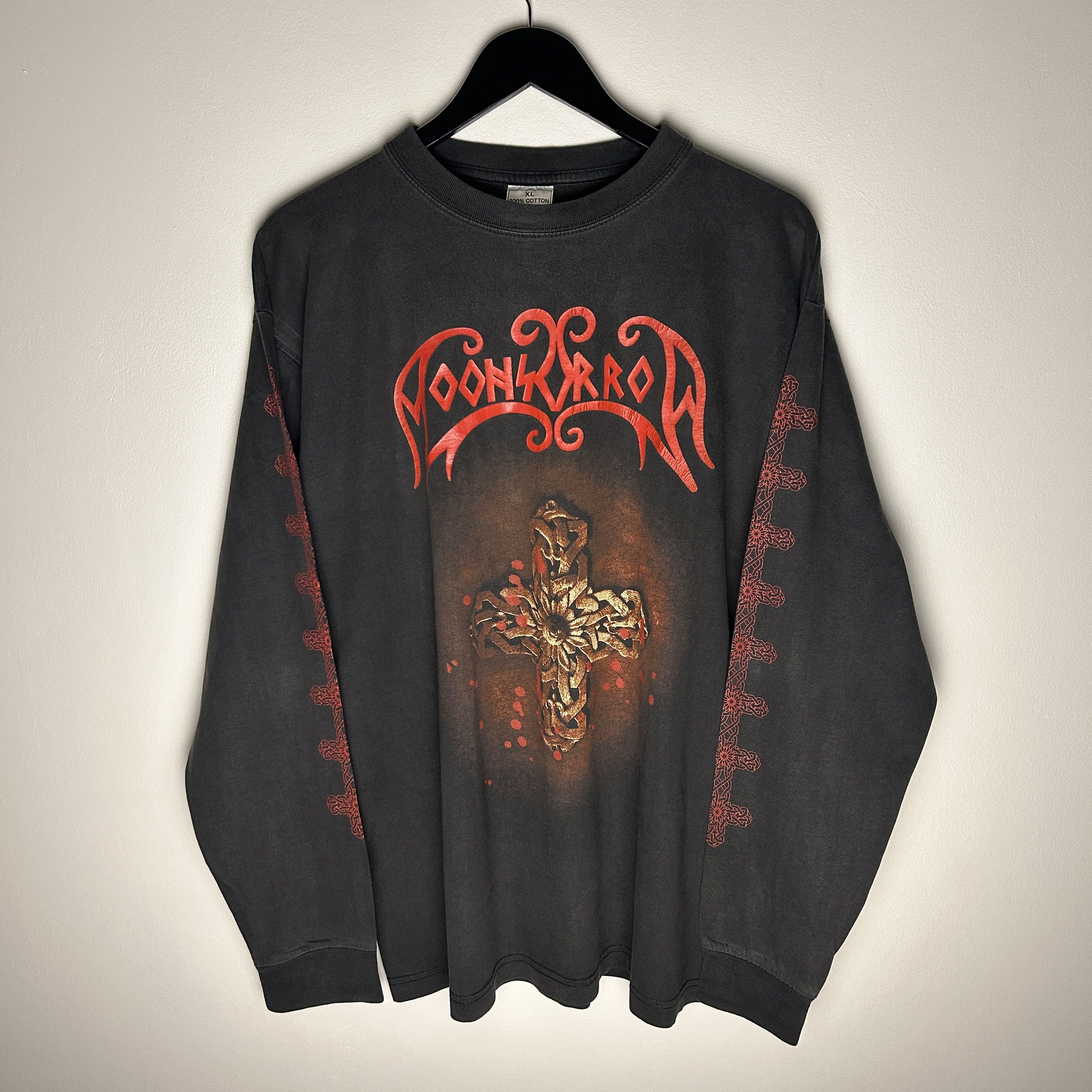 Vintage Moonsorrow Born Of Fury 2005 Band T-shirt