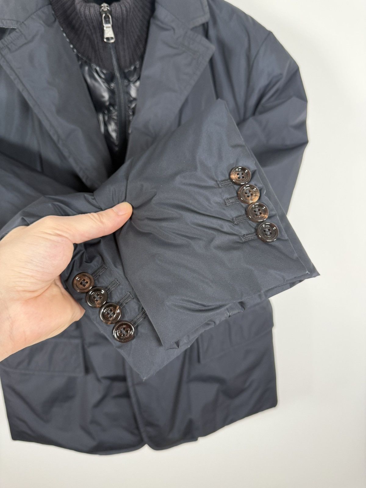Moncler Moncler Argentre Men’s Smart Blazer Down Jacket Size 2 (S) Size US S / EU 44-46 / 1 - 3 Thumbnail