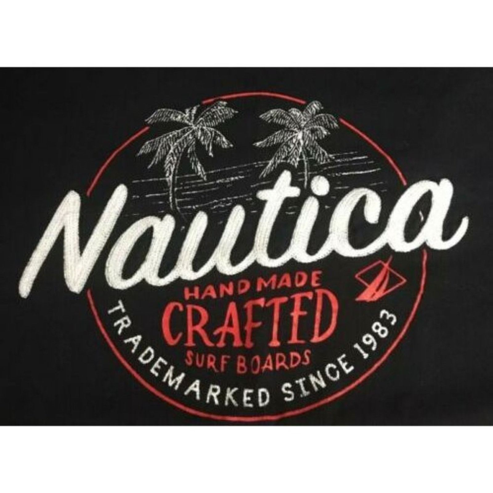 Nautica Nautica Men's Navy Blue Short Sleeve Shirt Size L Size US L / EU 52-54 / 3 - 1 Thumbnail