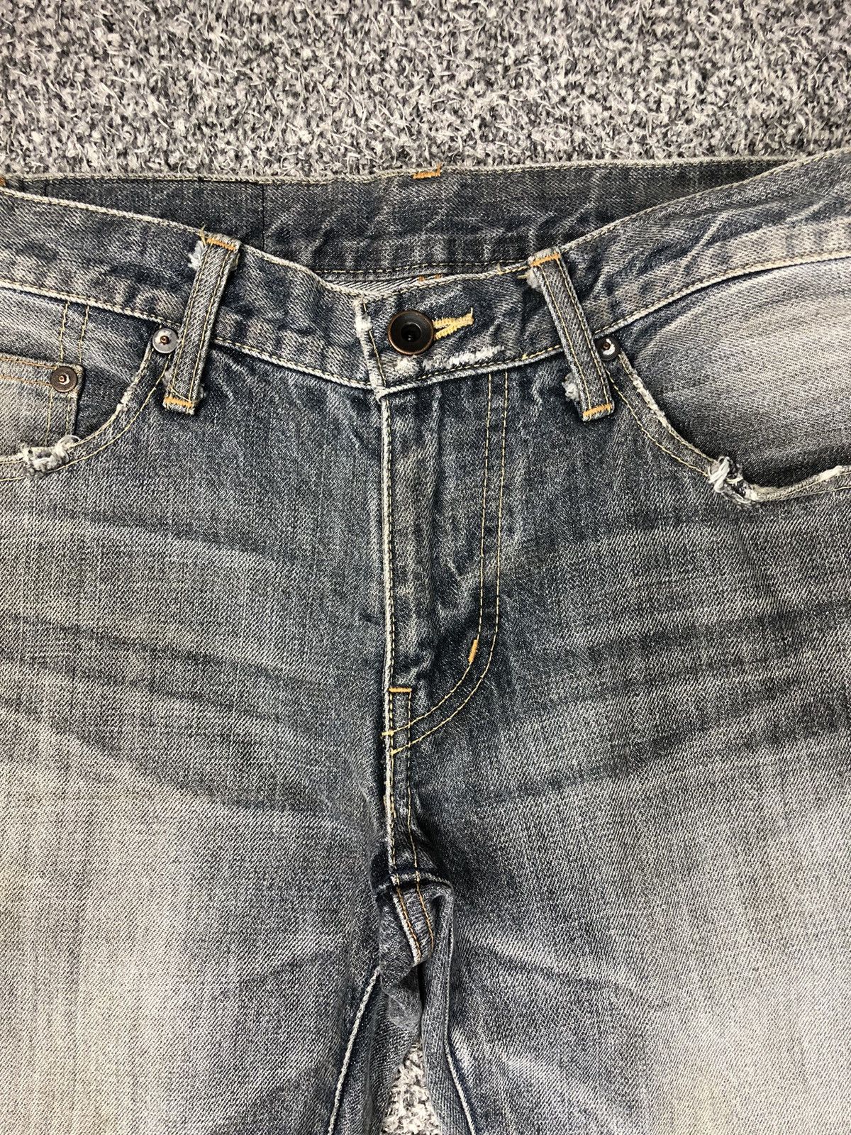 Hysteric Glamour Vintage Le Grande Bleu(L.G.B) Zipper Flare Jeans Size 32" / US 10 / IT 46 - 5 Thumbnail