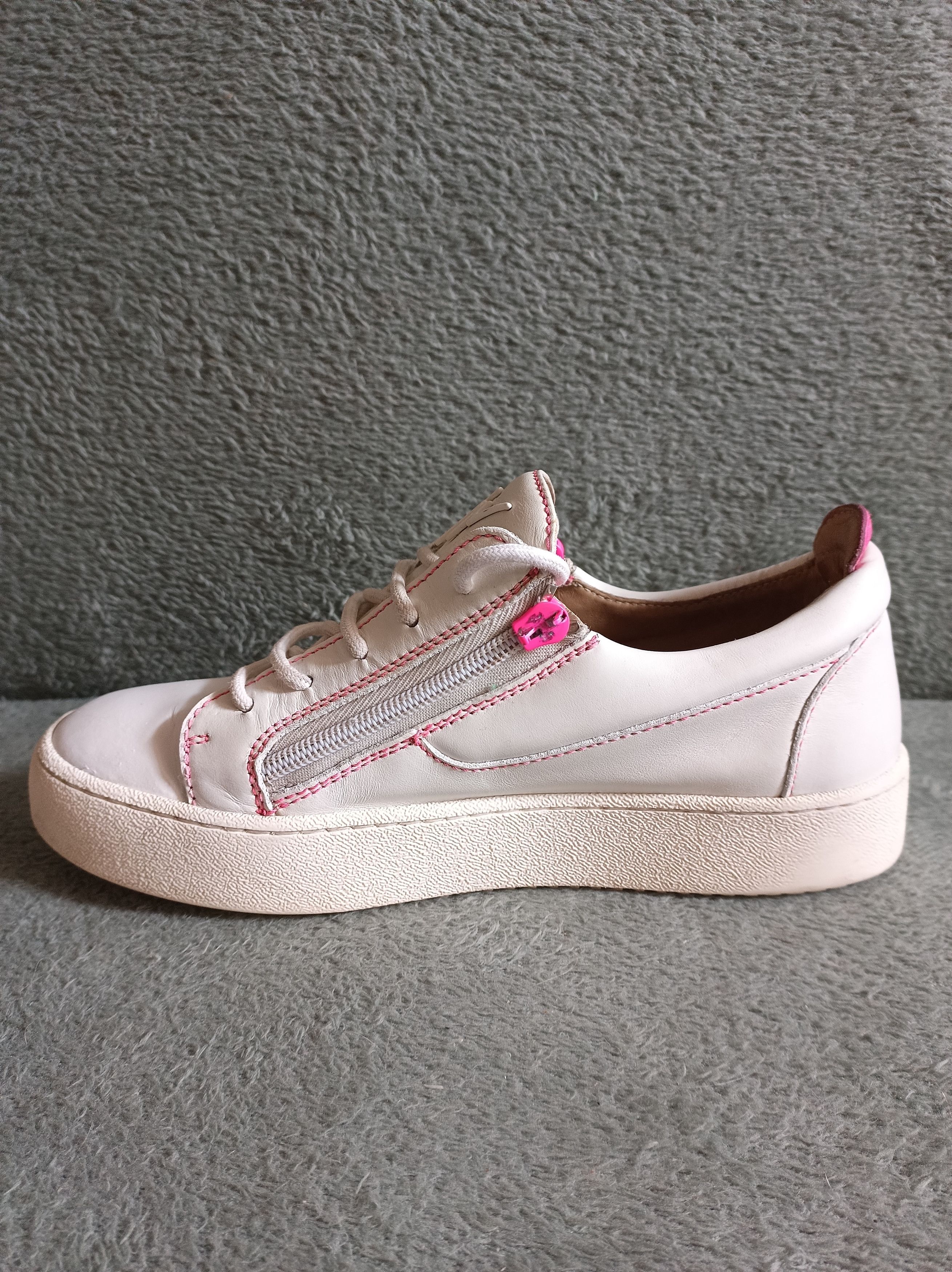 Giuseppe Zanotti Giuseppe Zanotti Gail Contrasting Sneakers Leather Size 39.5 Size US 9.5 / IT 39.5 - 10 Thumbnail