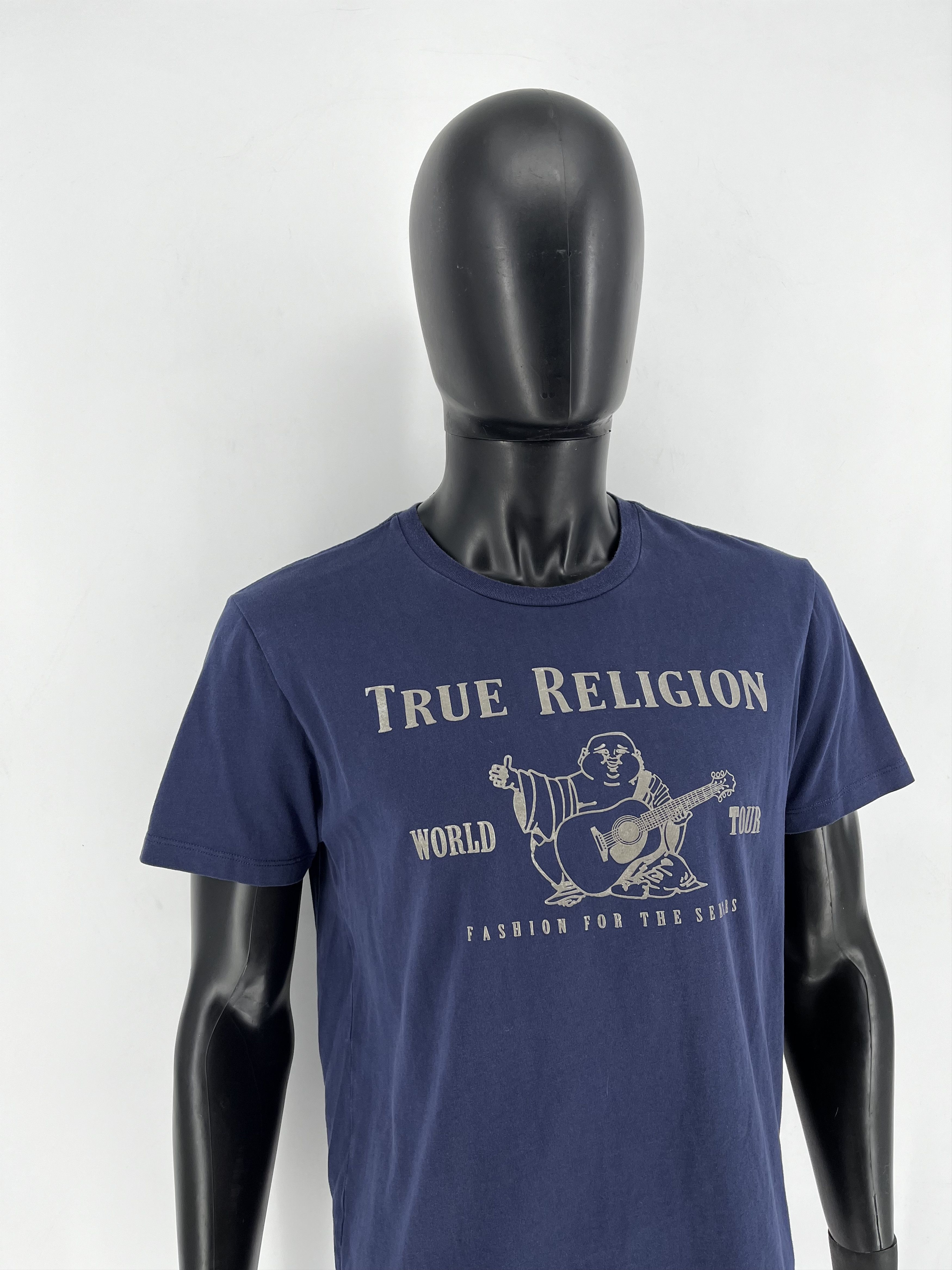 Japanese Brand True Religion Big Buddha Chief Keef Style Rap T Shirt Size US L / EU 52-54 / 3 - 3 Thumbnail