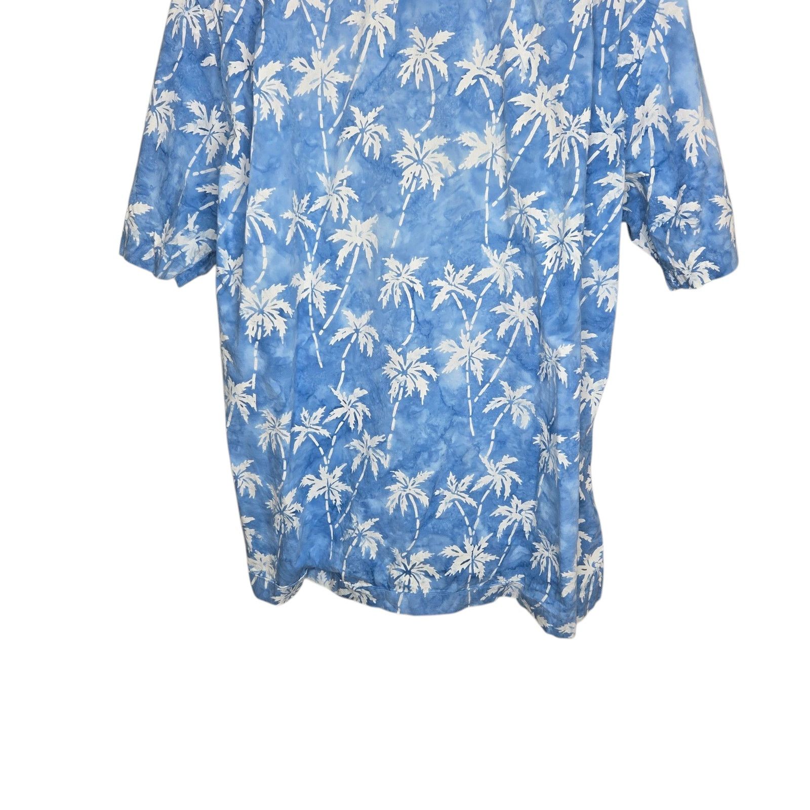 Lands' End Lands End Mens Tropical Print Shirt Large 16/16.5 Palms Size US L / EU 52-54 / 3 - 3 Thumbnail