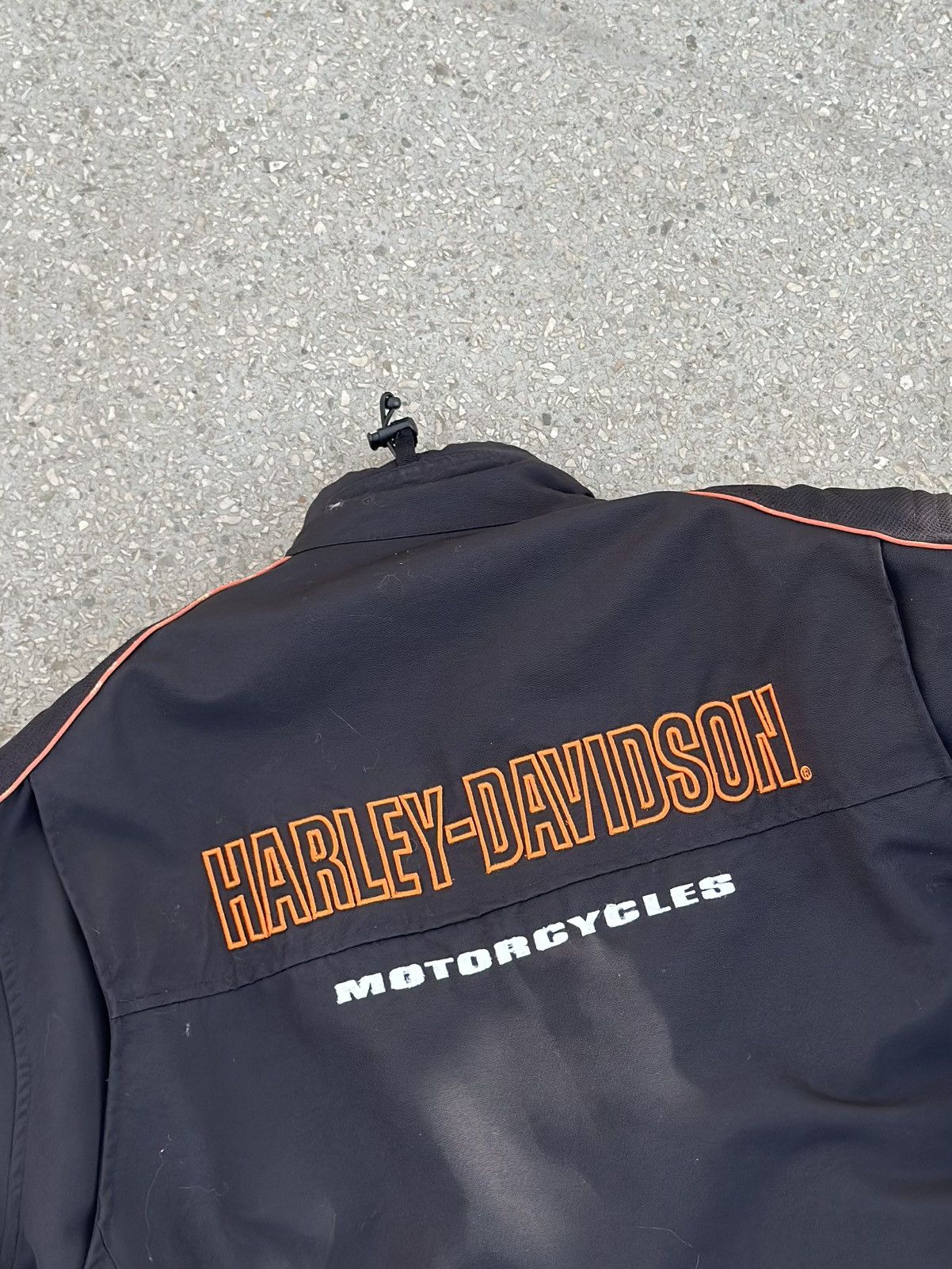 Harley Davidson × Vintage Vintage 2000s Harley Davidson Biker Motorcycle Jacket Size US L / EU 52-54 / 3 - 3 Thumbnail