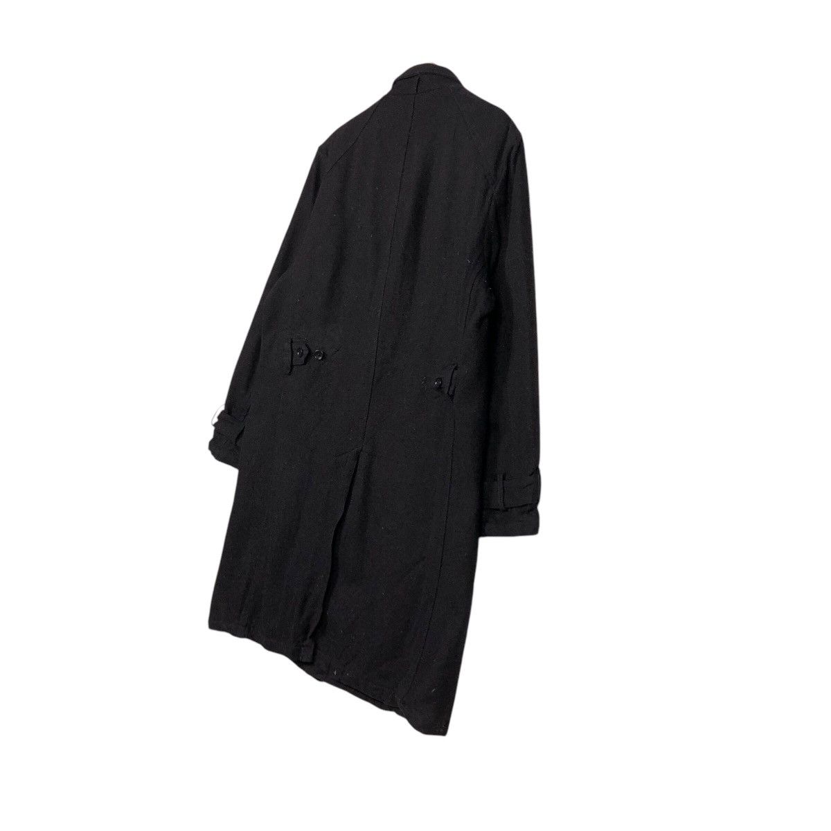 Japanese Brand 📌Vintage Wool Long Jacket D'Homme A Homme Rich Black Size US L / EU 52-54 / 3 - 12 Thumbnail
