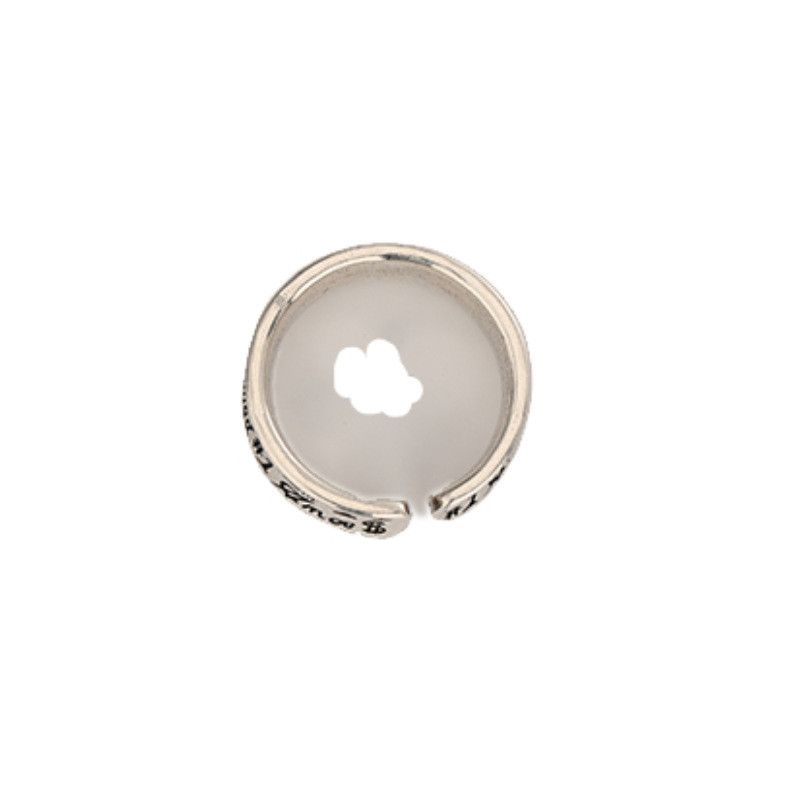 Jewelry Hip-hop Jewelry Rings Open Size Chrome Ring (Size 7-13) Size ONE SIZE - 5 Thumbnail