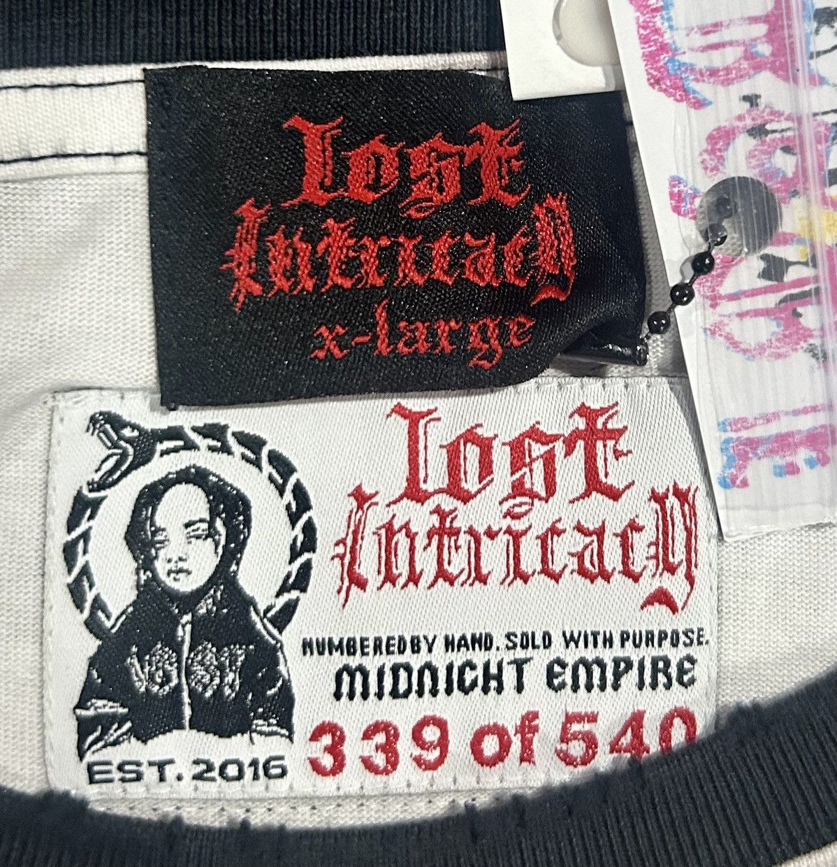 LOST INTRICACY LOST INTRICACY “Midnight Empire” 2-in-1 size “XL” Size US XL / EU 56 / 4 - 7 Thumbnail