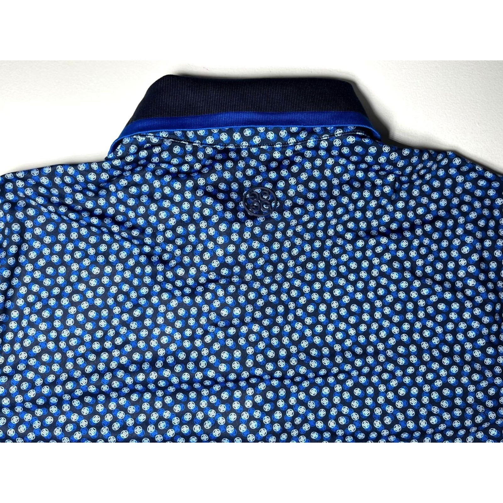 G/FORE Men's G/Fore Golf Polo Shirt Logo All Over Print Sz S Size US S / EU 44-46 / 1 - 6 Thumbnail