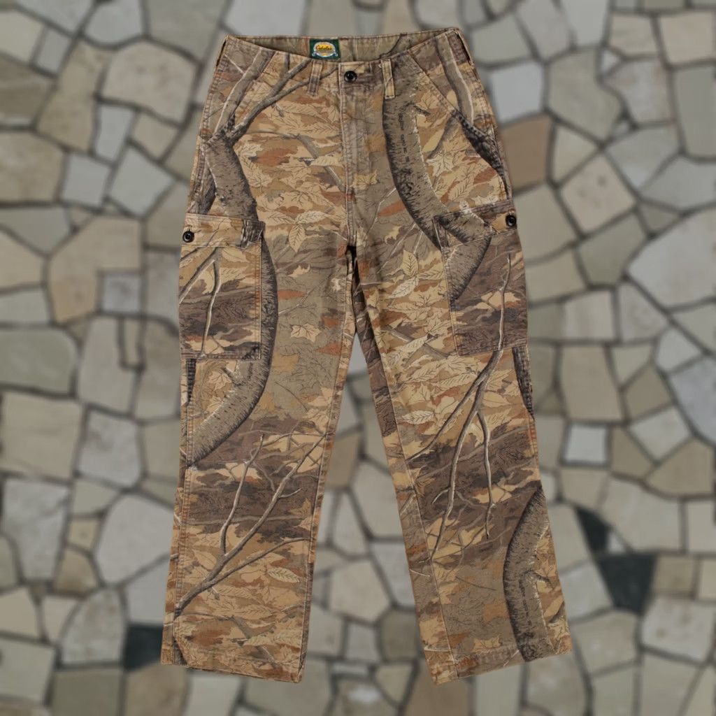 Stussy × Vintage 90's Stussy Outdoor Russian Digi Camo Cargo Pants