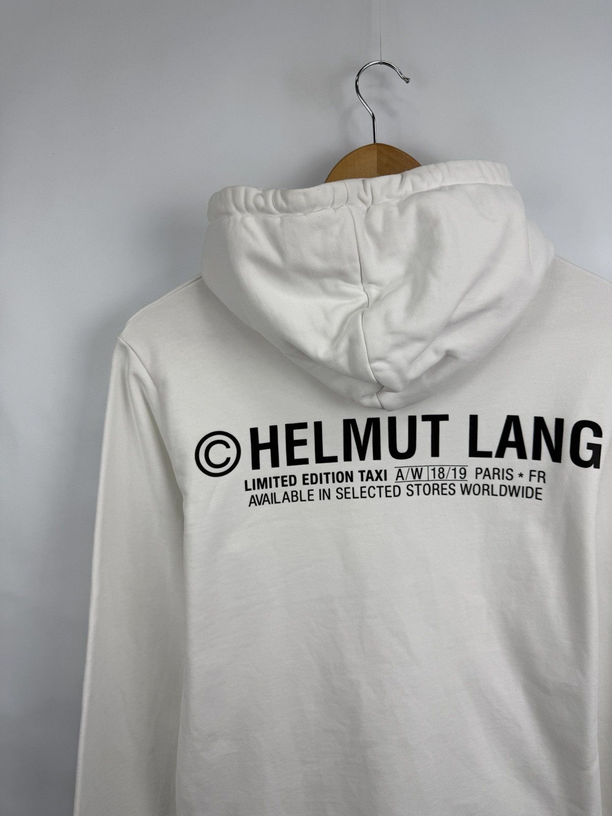 Helmut Lang 🇺🇸 Y2K Helmut Lang Limited Edition Taxi Hoodie AW18/19 Paris Size US S / EU 44-46 / 1 - 13 Thumbnail