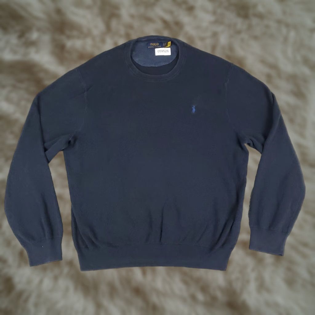 Ralph Lauren Ralph Lauren Men's 2XL Blue Knit Pullover Sweater Casual Classic Modern Fall Winter Sports’ Size US XXL / EU 58 / 5 - 1 Thumbnail