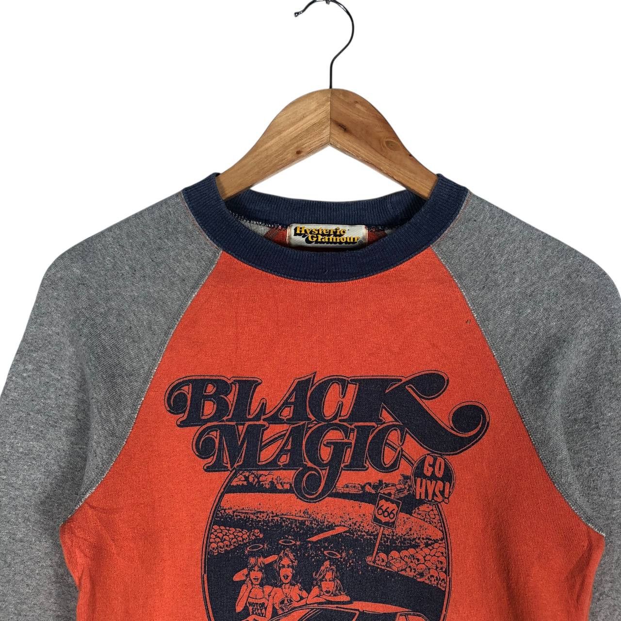 Hysteric Glamour Vintage Hysteric Glamour Black Magic Sweatshirt Size US S / EU 44-46 / 1 - 2 Thumbnail