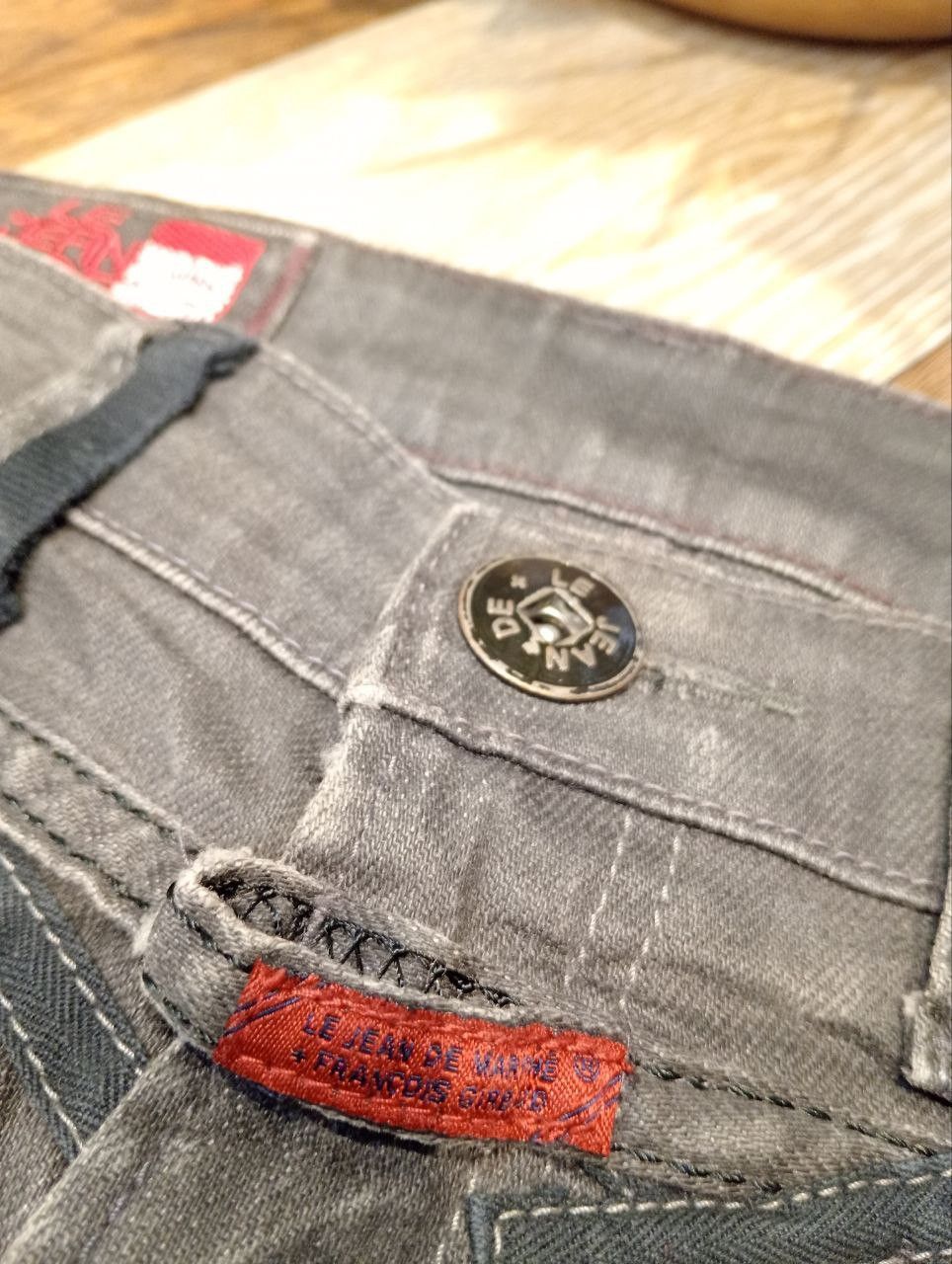 Marithe + Francois Girbaud LE JEAN DE MARITHE FRANCOIS GIRBAUD STRETCH JEANS Size US 30 / EU 46 - 6 Thumbnail