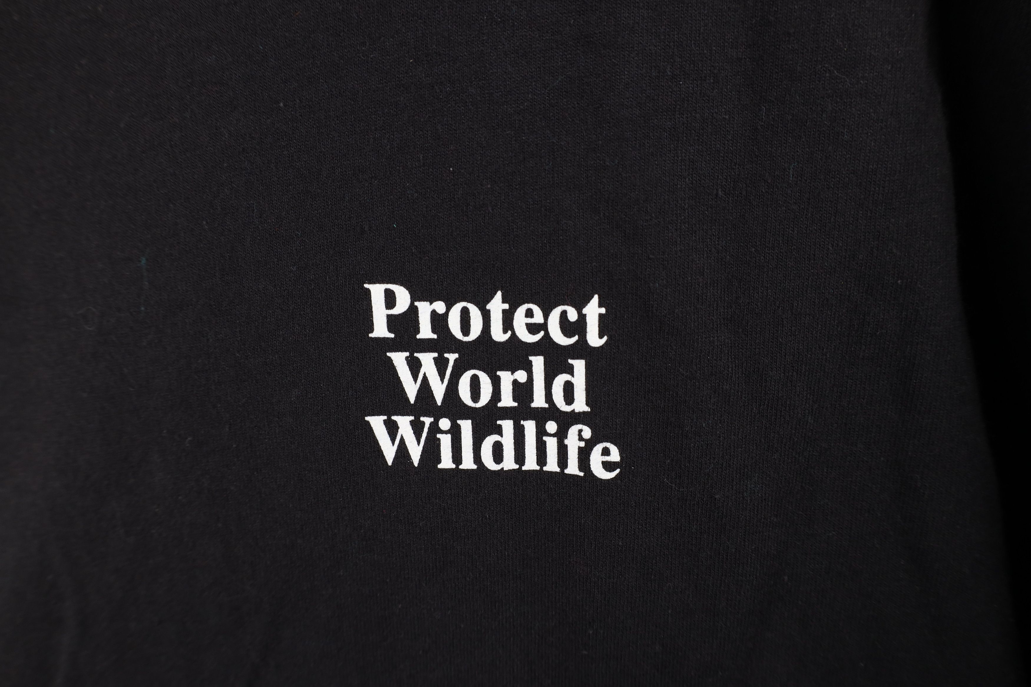 Vintage Vintage 90s Streetwear World Wildlife Deer Buck T-Shirt USA Size US XXL / EU 58 / 5 - 4 Thumbnail