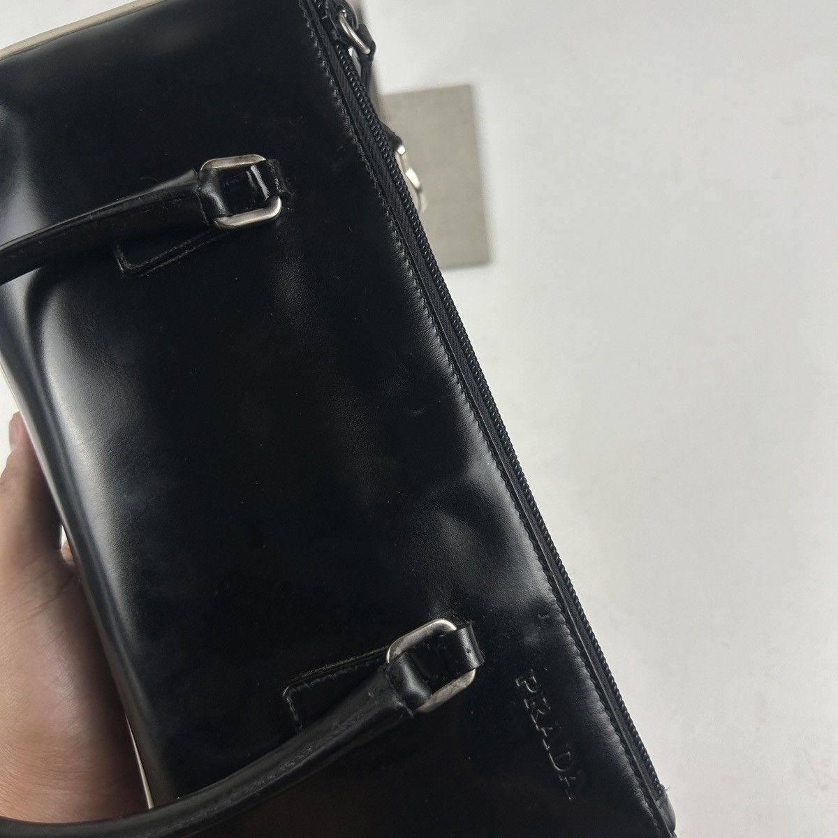 Prada Vintage Y2K Prada Shoulder Bag Size ONE SIZE - 9 Thumbnail