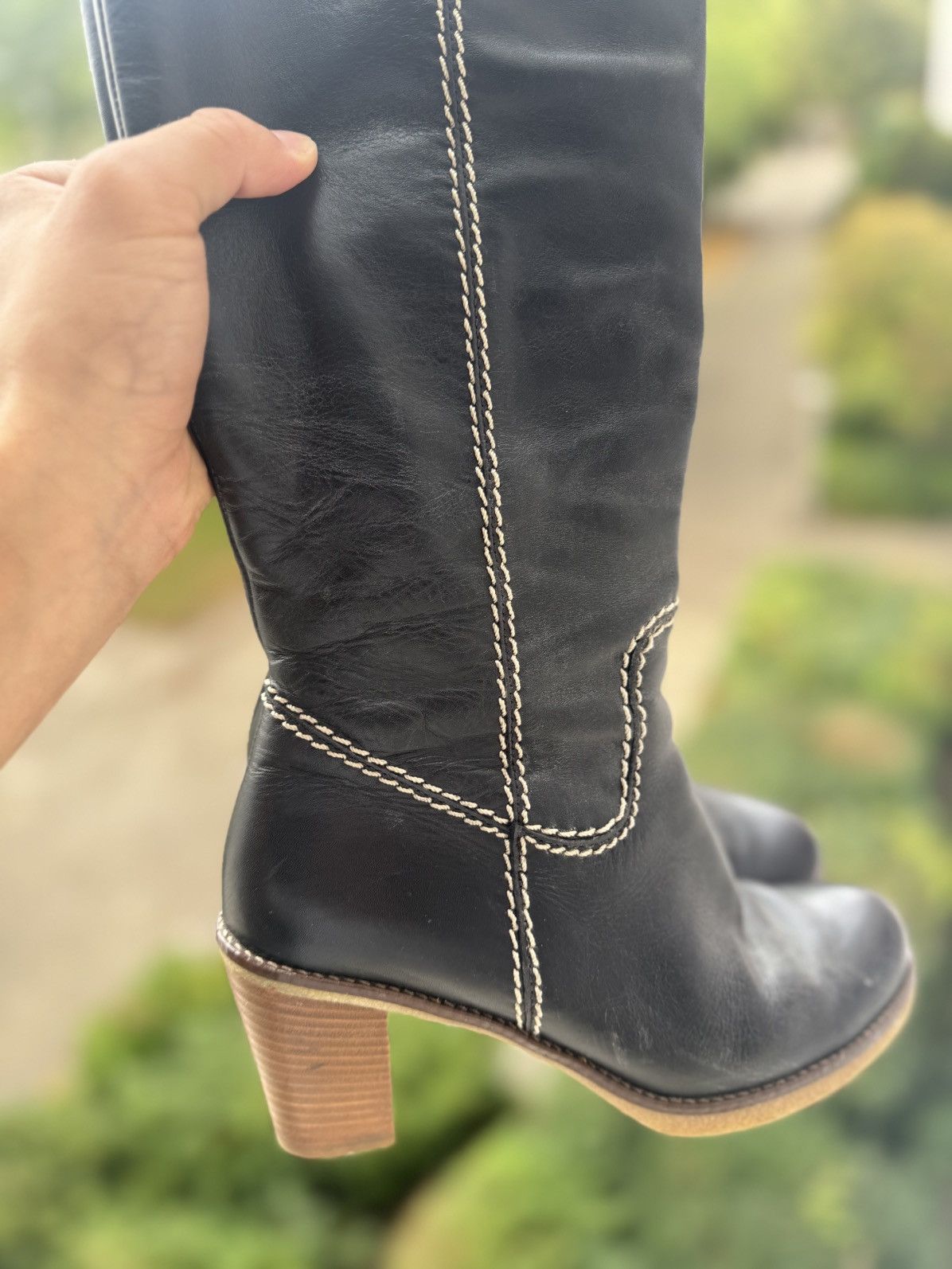 Other Vintage Cowboy Black Boots Avantgarde Size US 9 / IT 39 - 5 Thumbnail