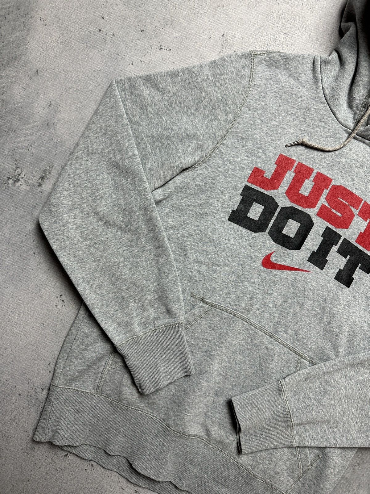 Nike Vintage Hoodie Nike Center Logo Swoosh y2k USA 00s Hype Boxy Size US S / EU 44-46 / 1 - 3 Thumbnail