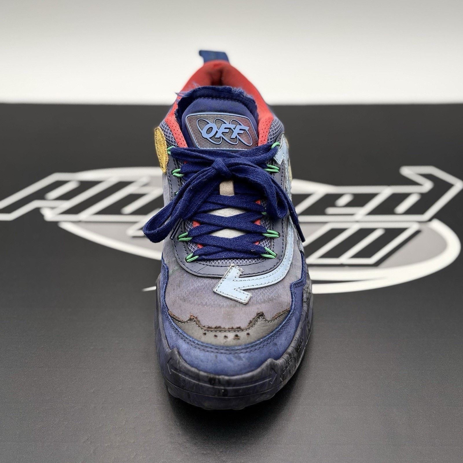 Off-White Size 41 (8 US) Off-White ODSY-1000 ' Blue' | GOOD CONDITION! Size US 8 / EU 41 - 15 Thumbnail