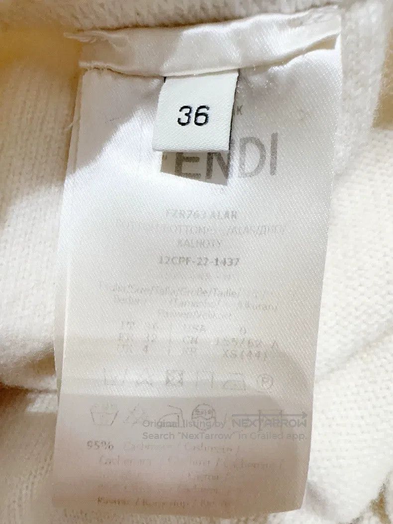 Fendi Fendi 23 AW White Long Pants Size 24" / US 00 / IT 34 - 5 Thumbnail