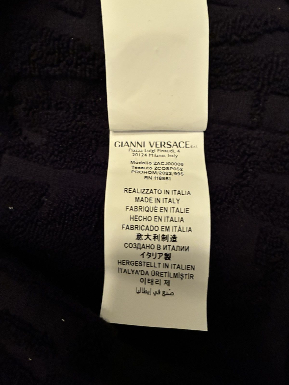 Versace Versace I ♡ Baroque Bathrobe Size US M / EU 48-50 / 2 - 5 Thumbnail