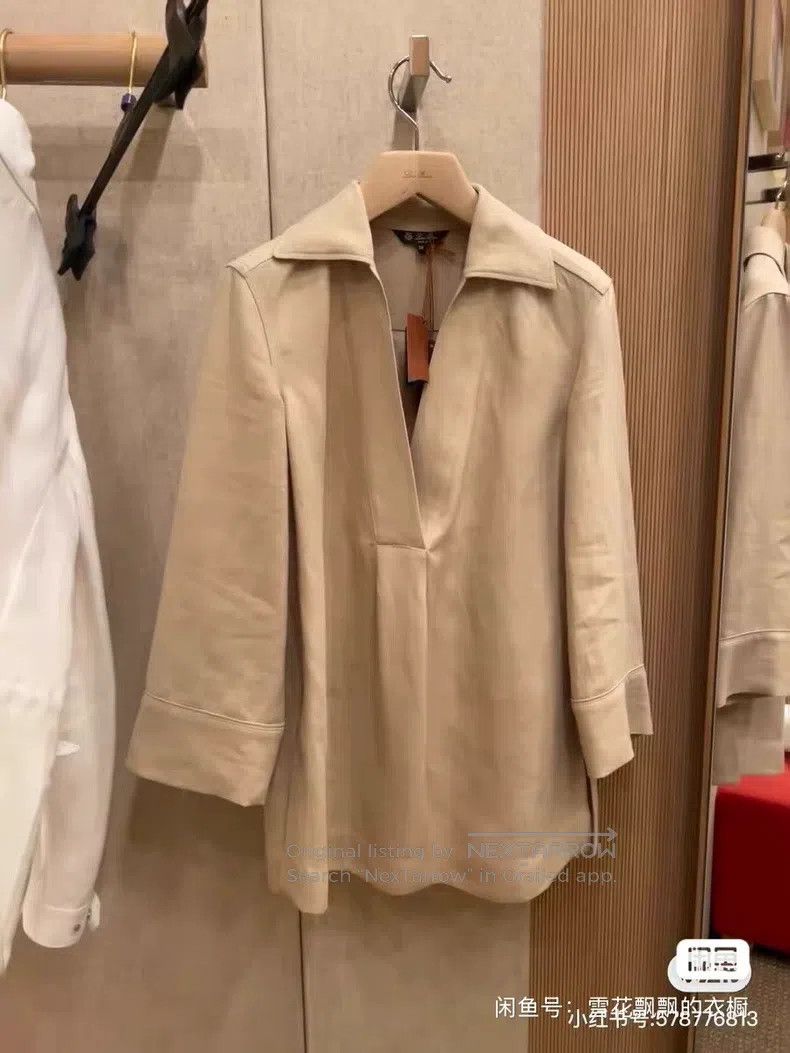 Loro Piana LORO PIANA 23 Beige Linen Casual Shirt Size M / US 6-8 / IT 42-44 - 2 Thumbnail