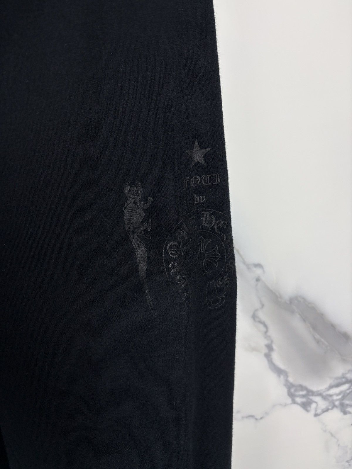 Chrome Hearts Chrome Hearts Vintage Silver Foti Skull Longsleeve Tshirt Size US M / EU 48-50 / 2 - 4 Thumbnail