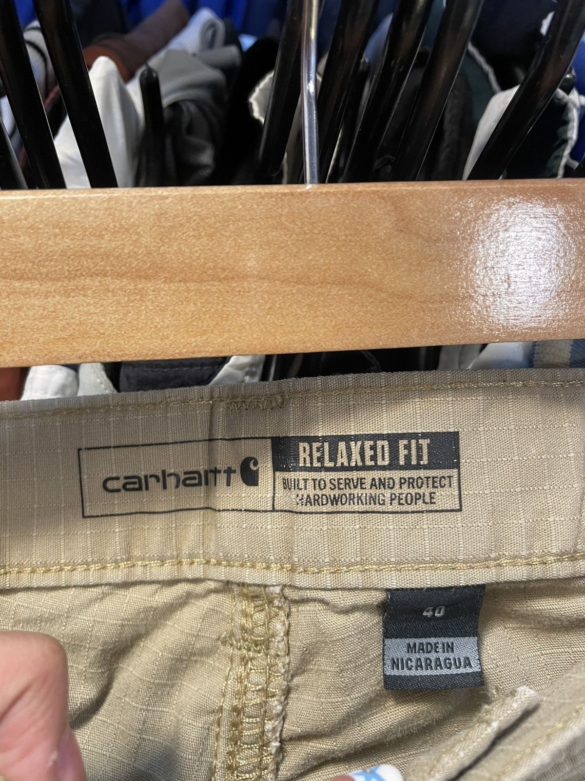Carhartt Vintage Carhartt Carpenter Shorts Size US 42 / EU 58 - 4 Thumbnail