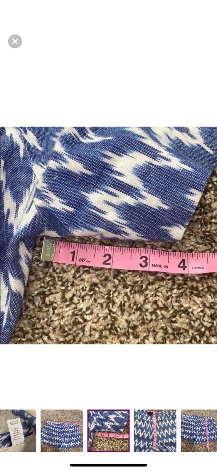 J.Crew J.crew zig zag ikat shorts size 4 Size 27" / US 4 / IT 40 - 9 Thumbnail
