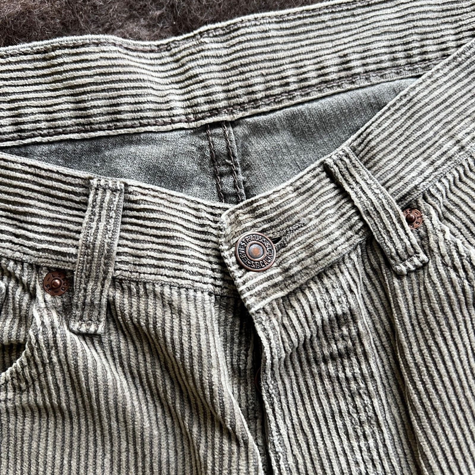 Levi's Levi’s 508 Vintage Straight Fit Corduroy Pants 9643AC Size US 31 - 8 Thumbnail
