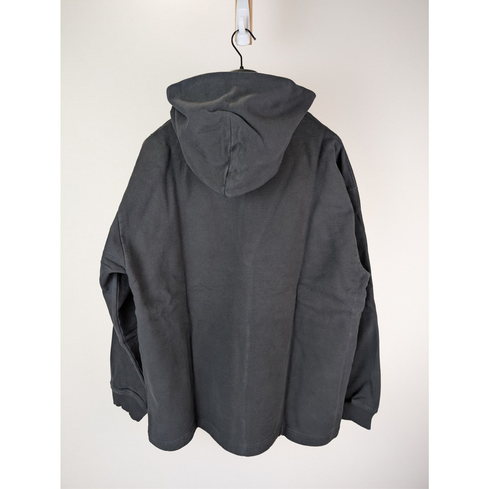 Acne Studios o1rshd1 Logo-Print Cotton Hoodie in Black XL Size US XL / EU 56 / 4 - 10 Thumbnail