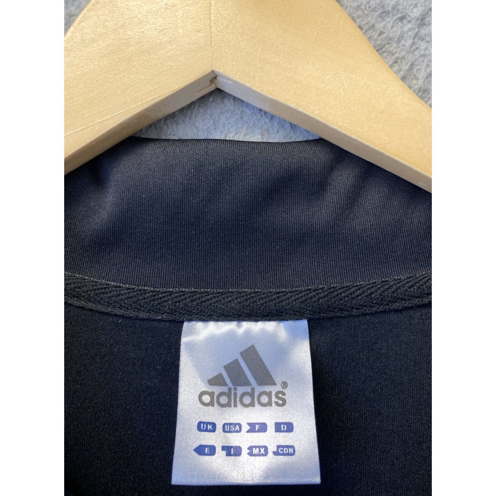 Adidas NWT Adidas MLS Westminster Soccer Windbreaker Patch Jacket M Black Mens Jacket Size US M / EU 48-50 / 2 - 5 Thumbnail