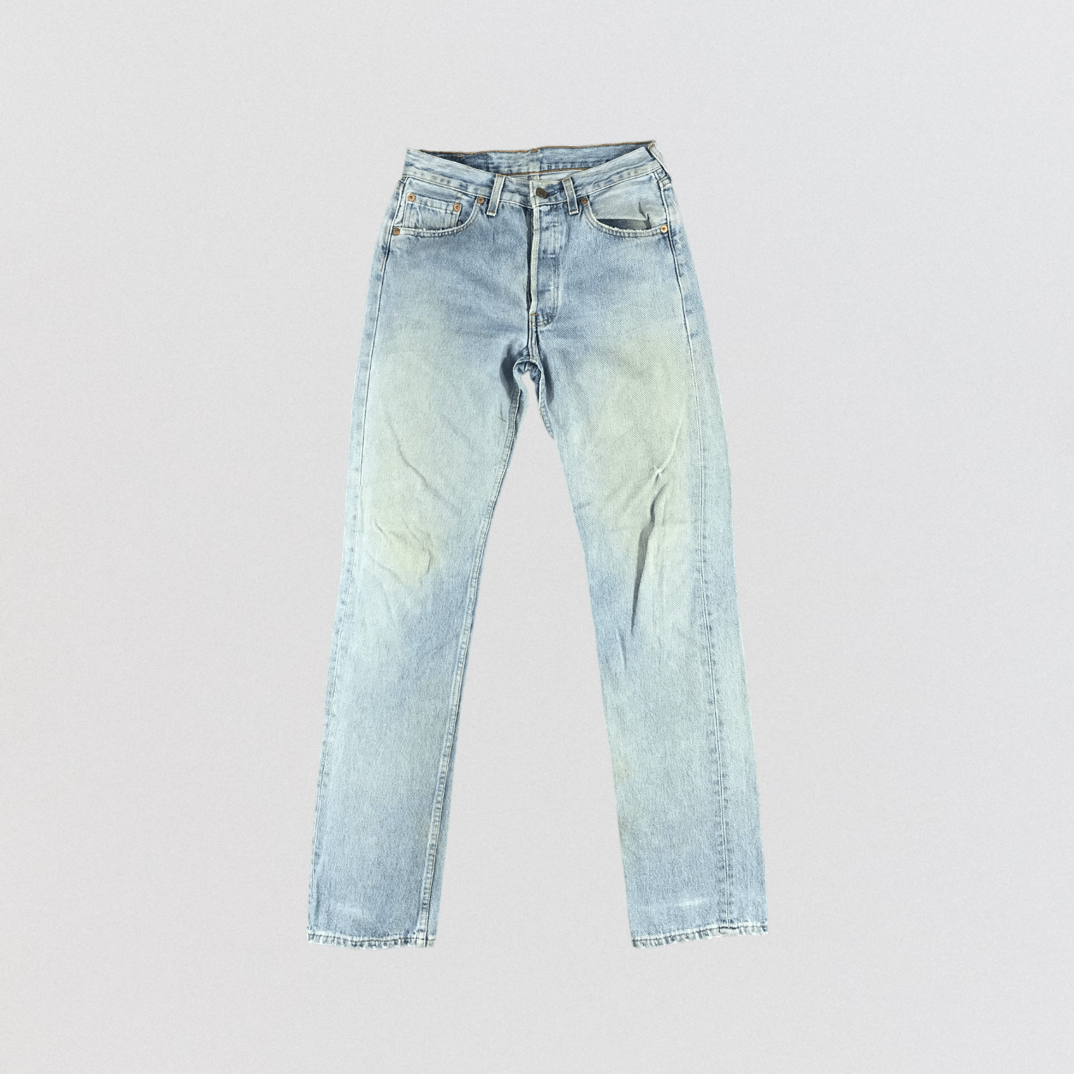 Levi's × Vintage Vintage 90s Light Wash Levis 501 Jeans-JM2832 Size US 29 - 1 Thumbnail