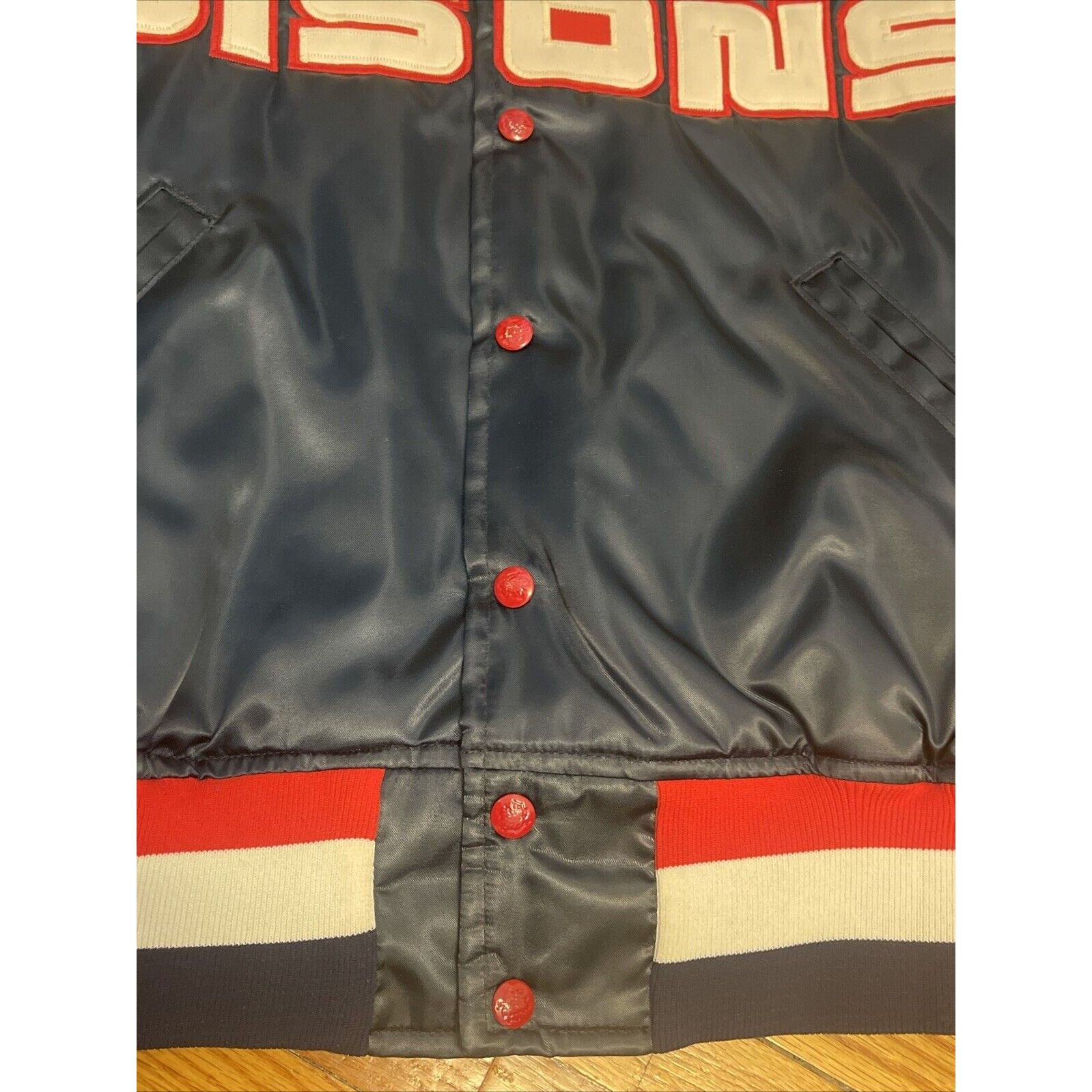 Other Vintage 80s Medium BUFFALO BISONS MILB Satin Bomber Spellout Size US M / EU 48-50 / 2 - 10 Thumbnail