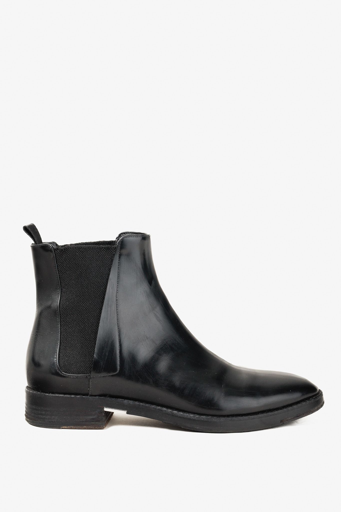Alexander Wang Alexander Wang Fia Black Leather Chelsea Boot Size US 9.5 / IT 39.5 - 1 Thumbnail