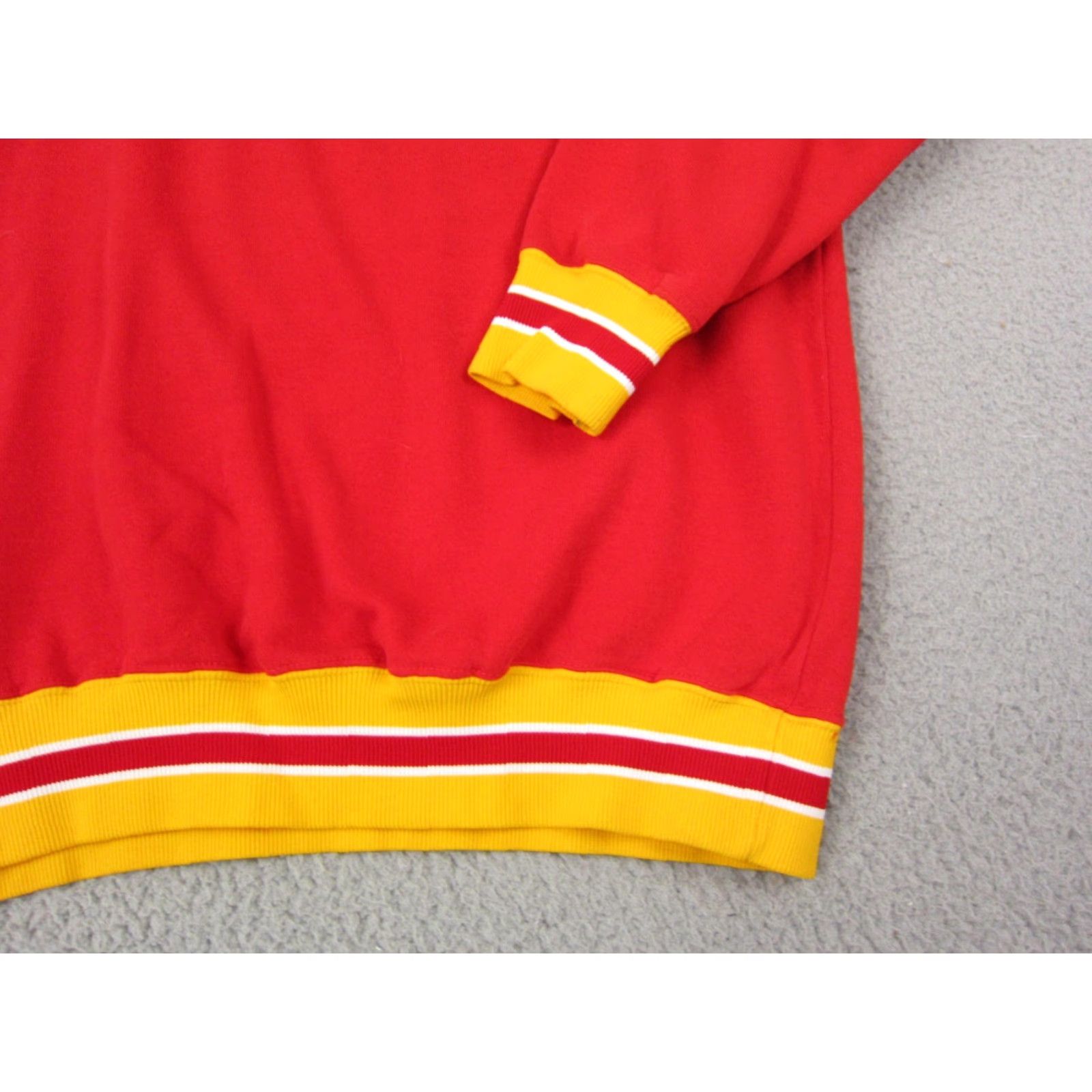 VINTAGE Russell Sweatshirt Adult XL Red 90s USA Mens Russell 