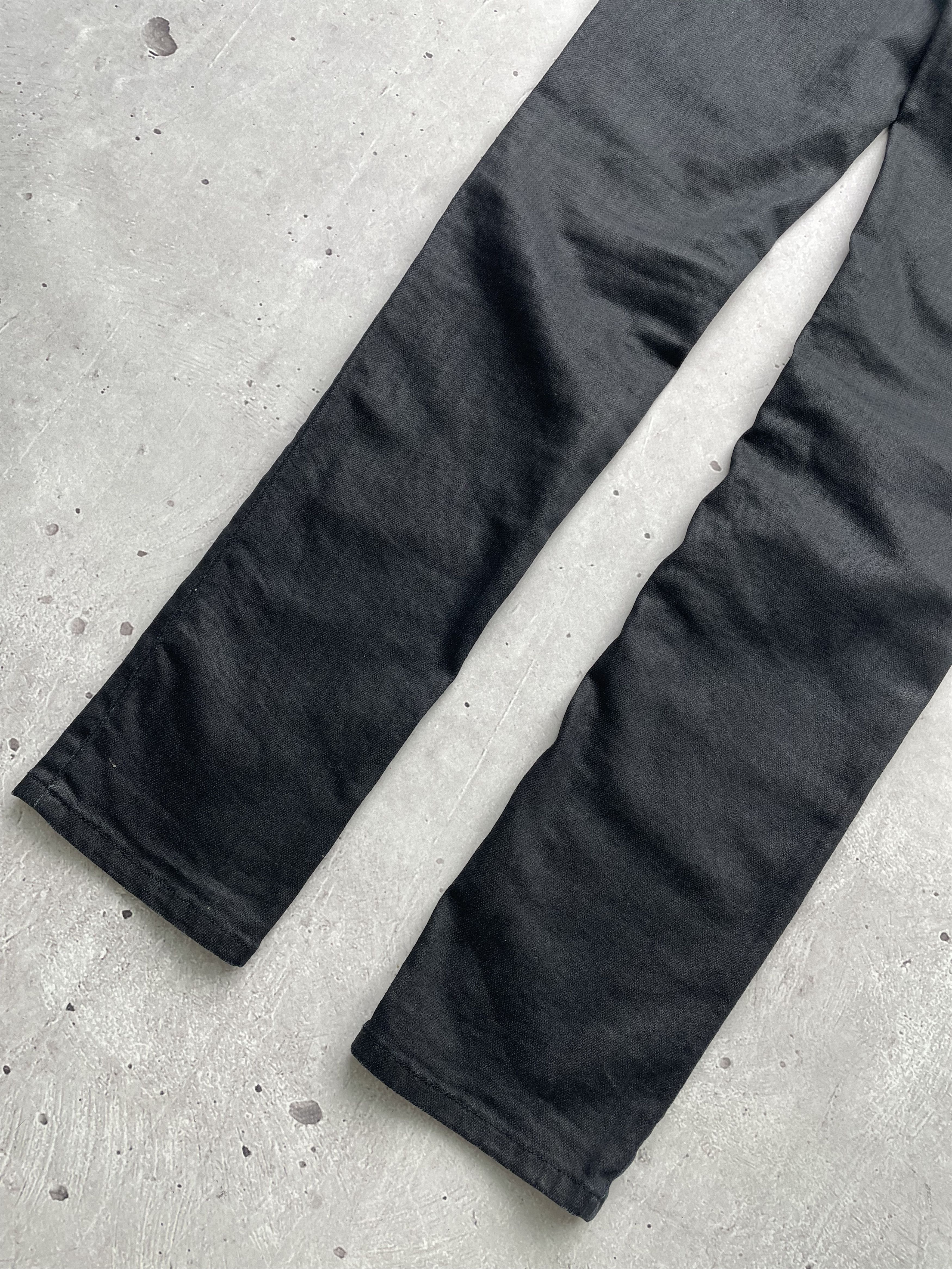 Zadig & Voltaire Zadig & Voltaire Vintage Waxed Darkside Noir Jeans Size 27" / US 4 / IT 40 - 10 Thumbnail
