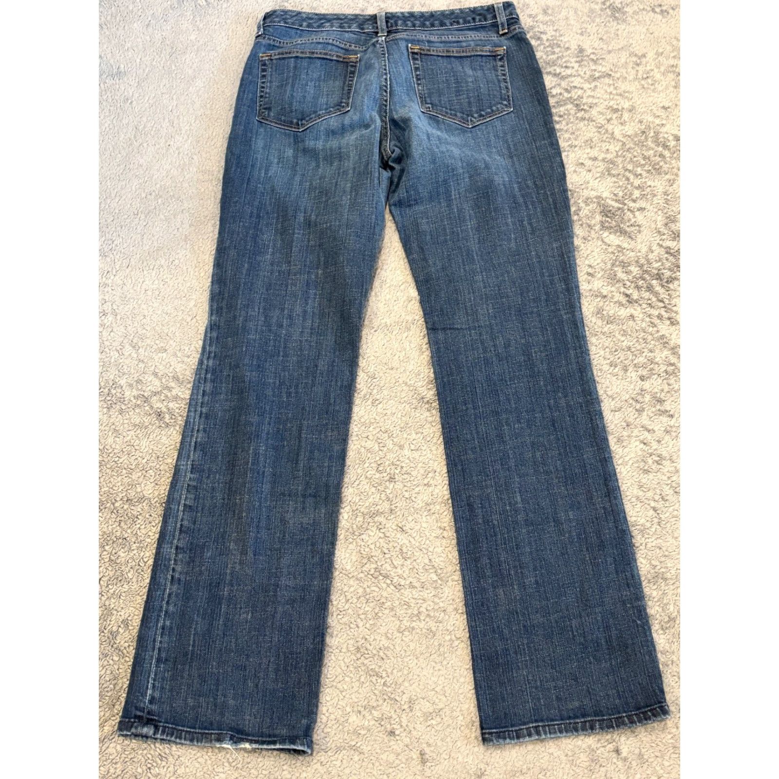 Banana Republic Banana Republic Jeans Womens 30/10R Blue Denim Dark Wash Straight Casual Size 30" / US 8 / IT 44 - 6 Thumbnail