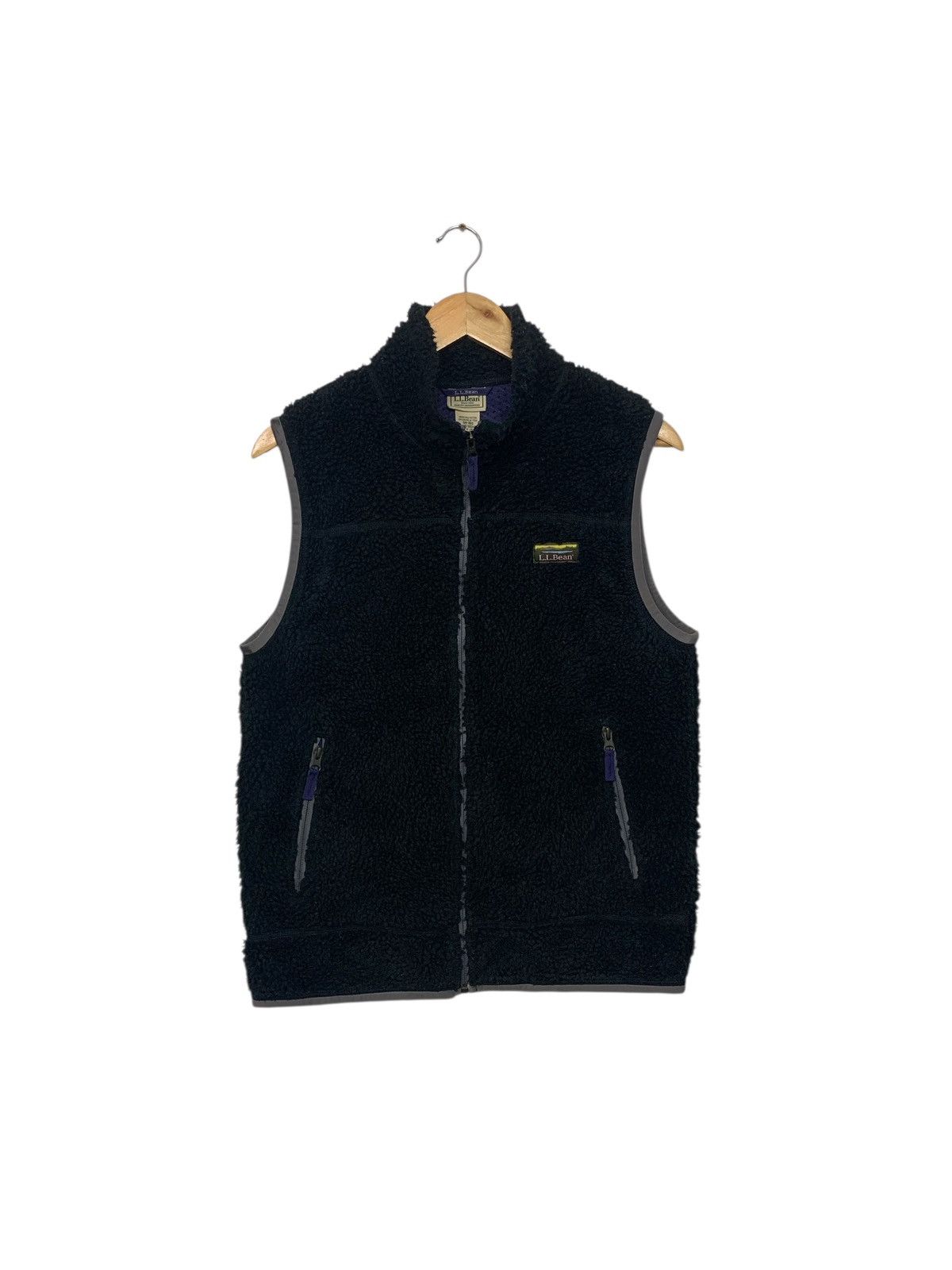 L.L. Bean Rare L.L Bean Small Logo Vests Fleece Zipper Down Size US M / EU 48-50 / 2 - 1 Thumbnail